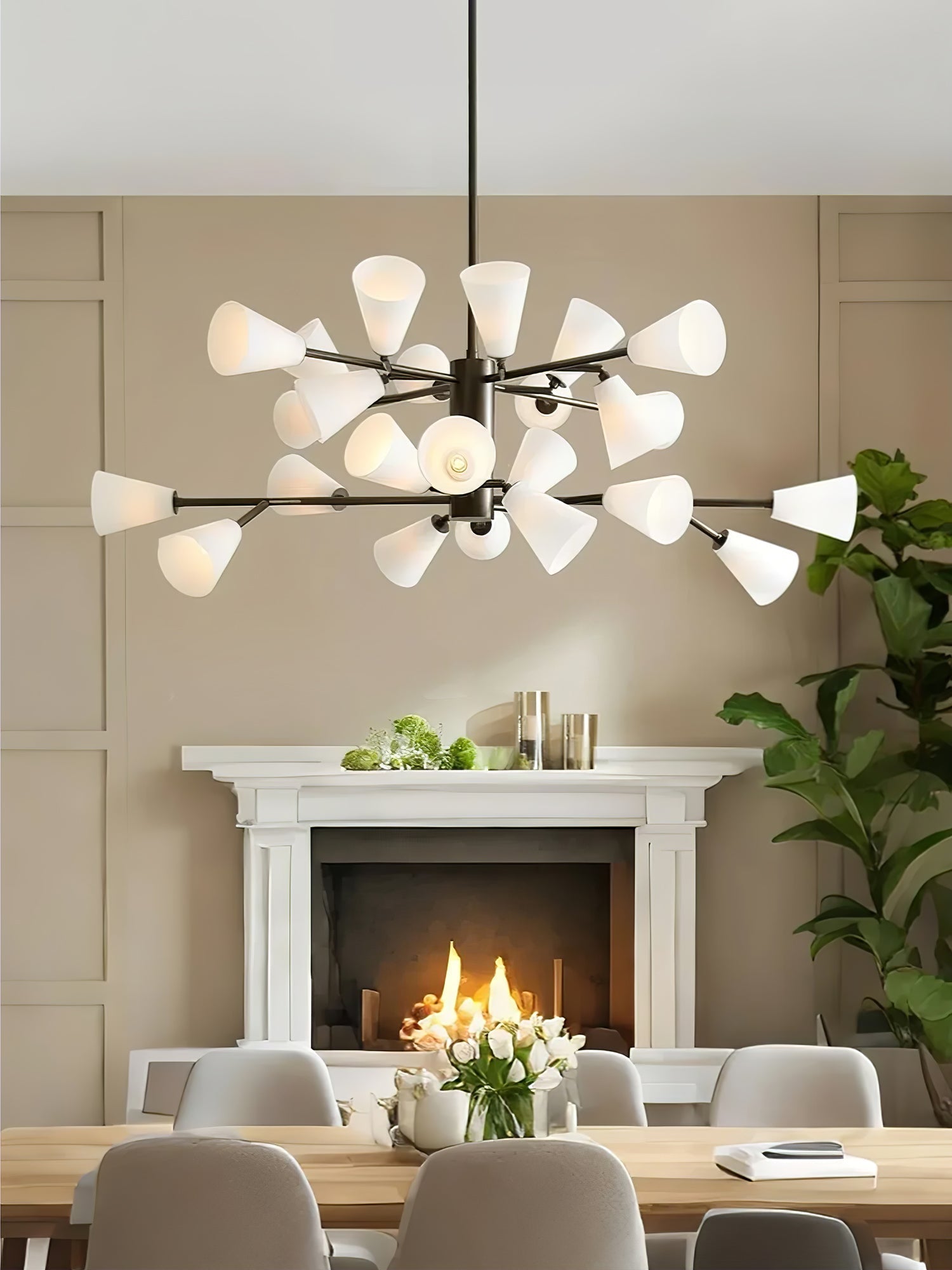 Lily Luxury Metal Chandelier - Letslighting