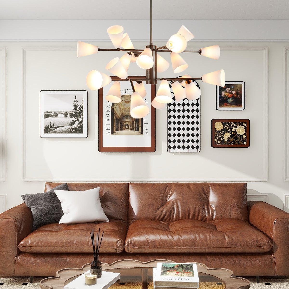 Lily Luxury Metal Chandelier - Letslighting