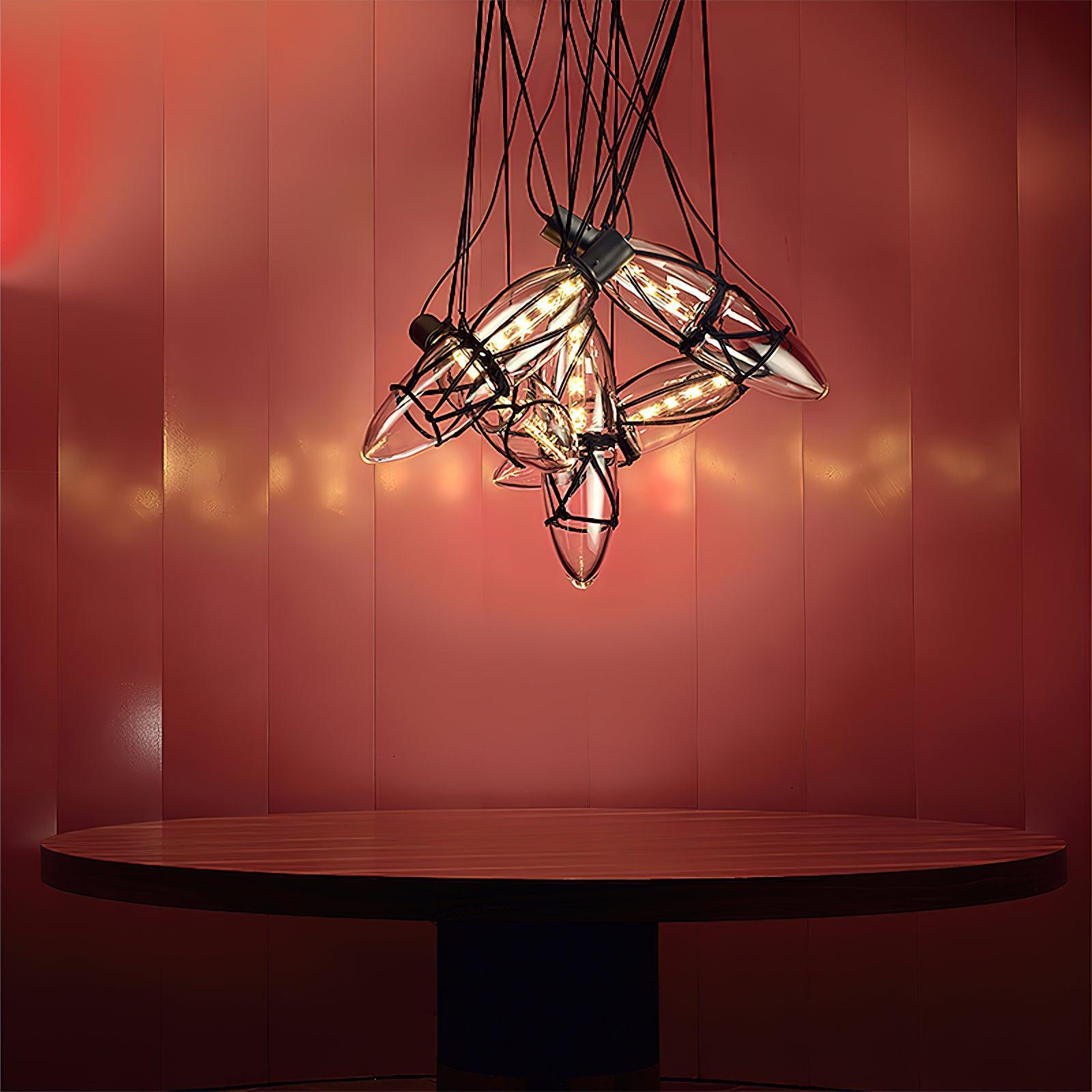 Castaway Bottle Glass Pendant Lamp - Letslighting