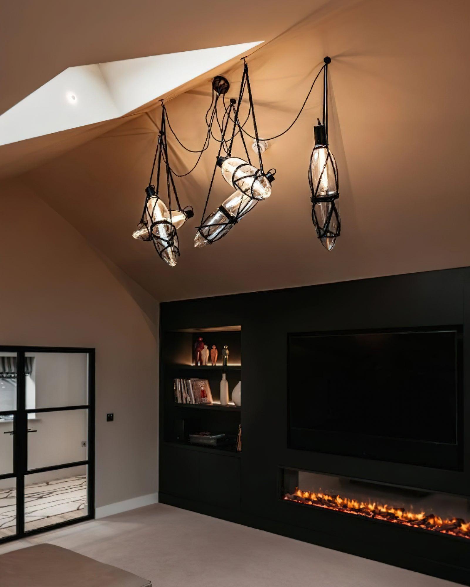 Castaway Bottle Glass Pendant Lamp - Letslighting