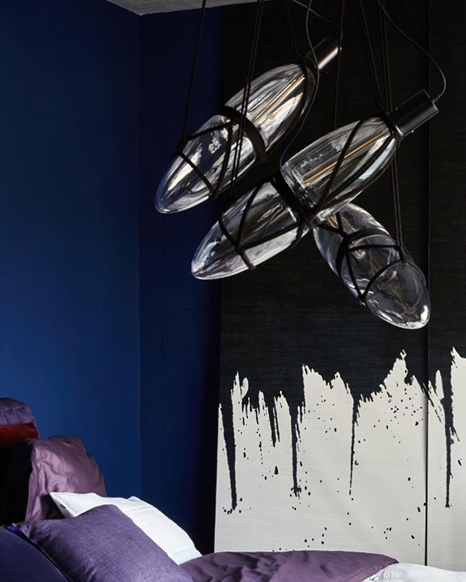 Castaway Bottle Glass Pendant Lamp - Letslighting