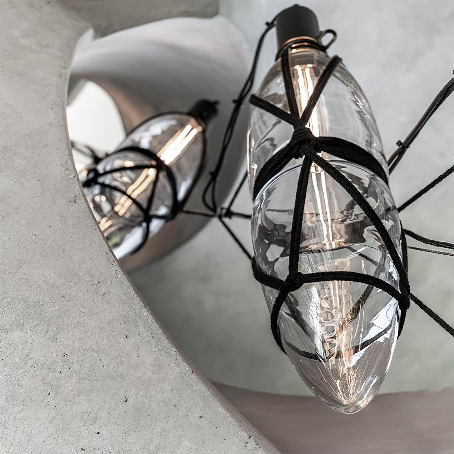 Castaway Bottle Glass Pendant Lamp - Letslighting