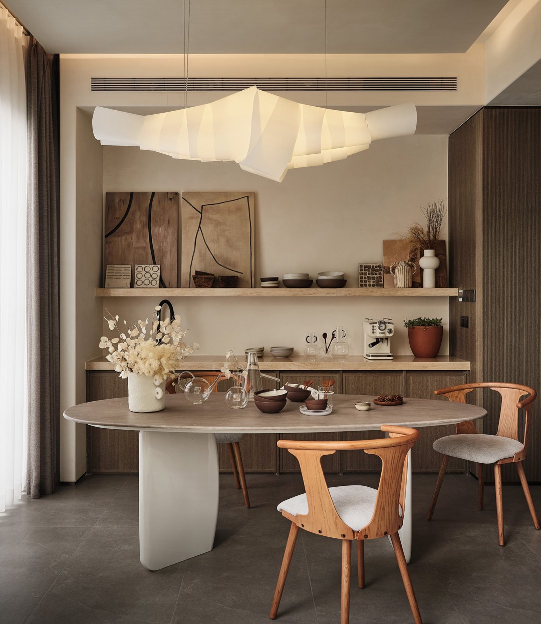 Ribbon Playful PVC Chandelier - Letslighting