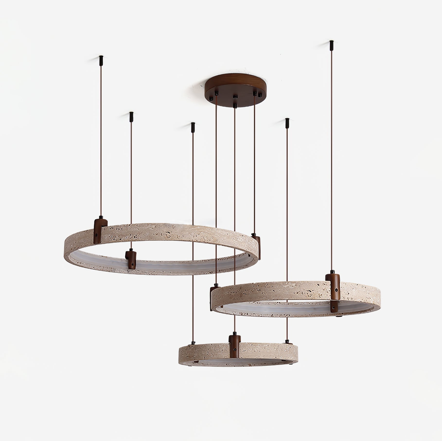 Orvinir Travertine Chandelier - Letslighting