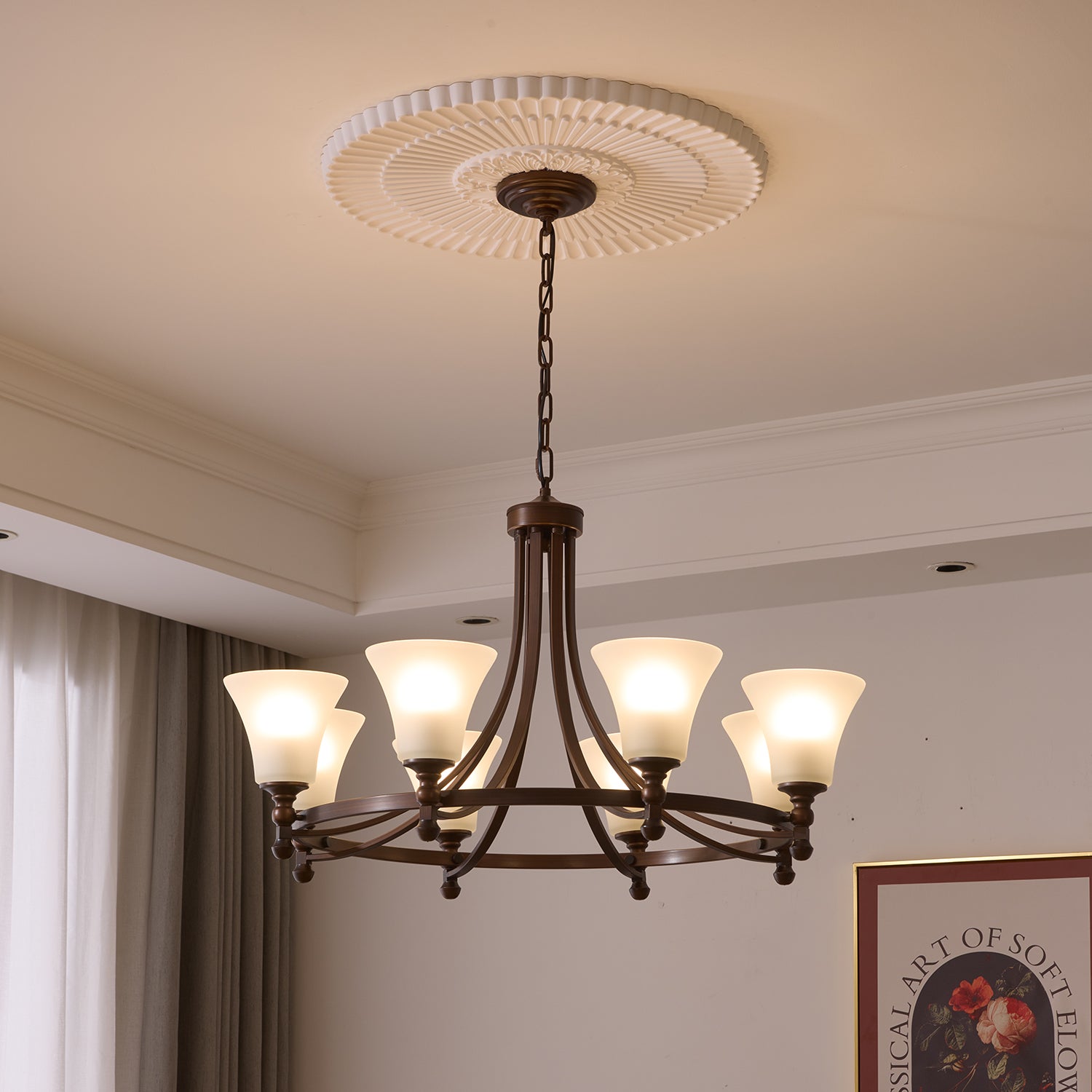 Celestine Glow Chandelier - Letslighting