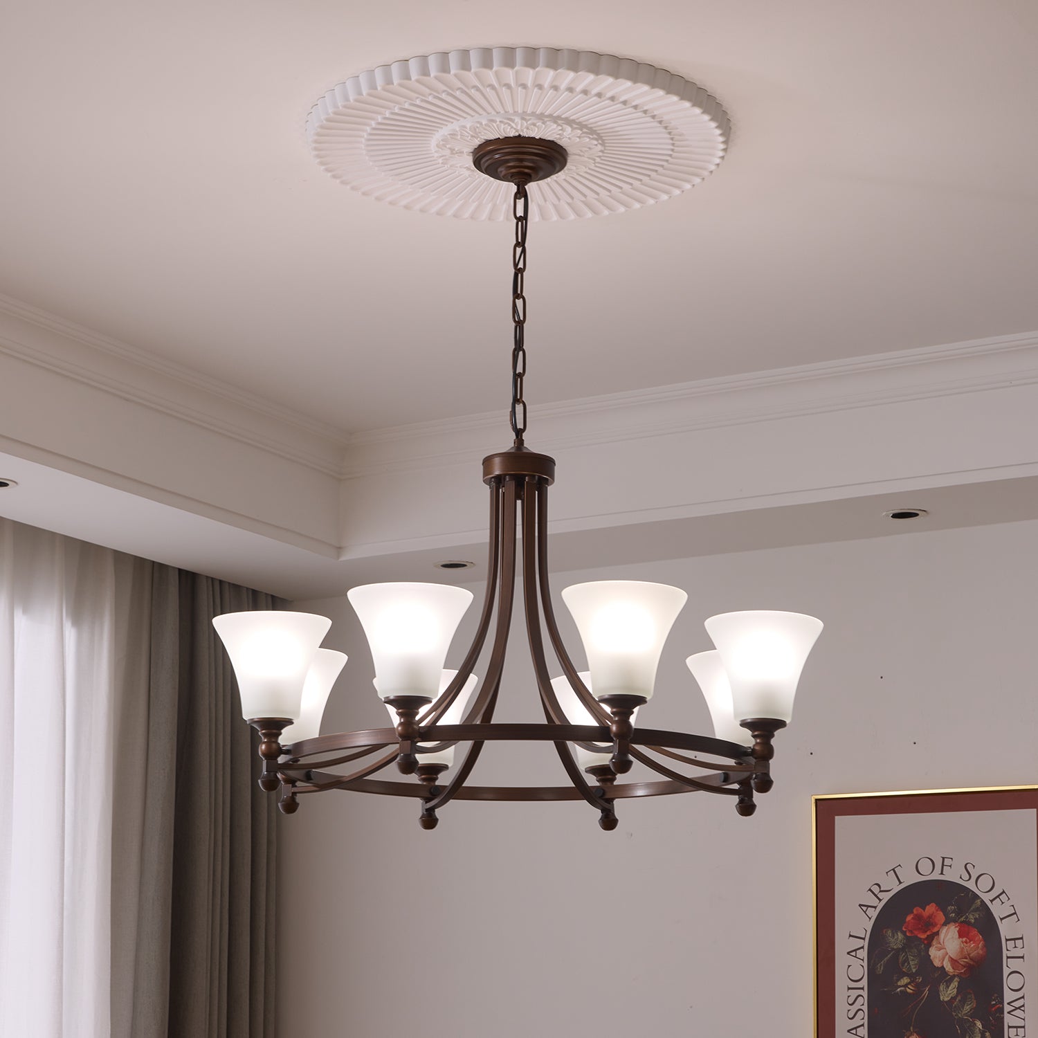 Celestine Glow Chandelier - Letslighting
