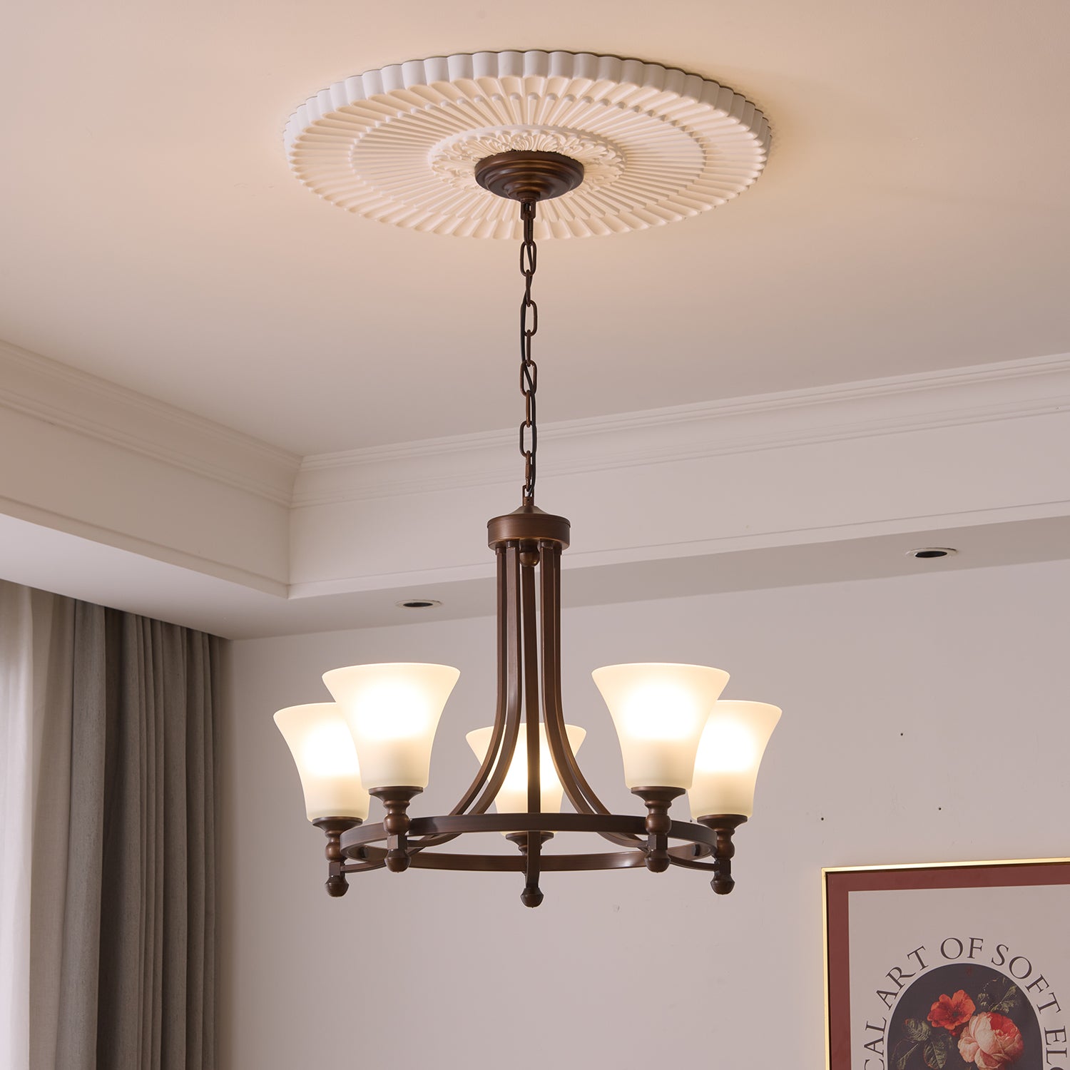 Celestine Glow Chandelier - Letslighting