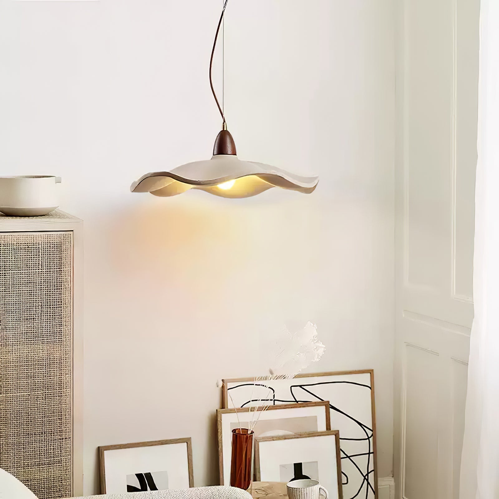 Cement Wave Pendant Light - Letslighting