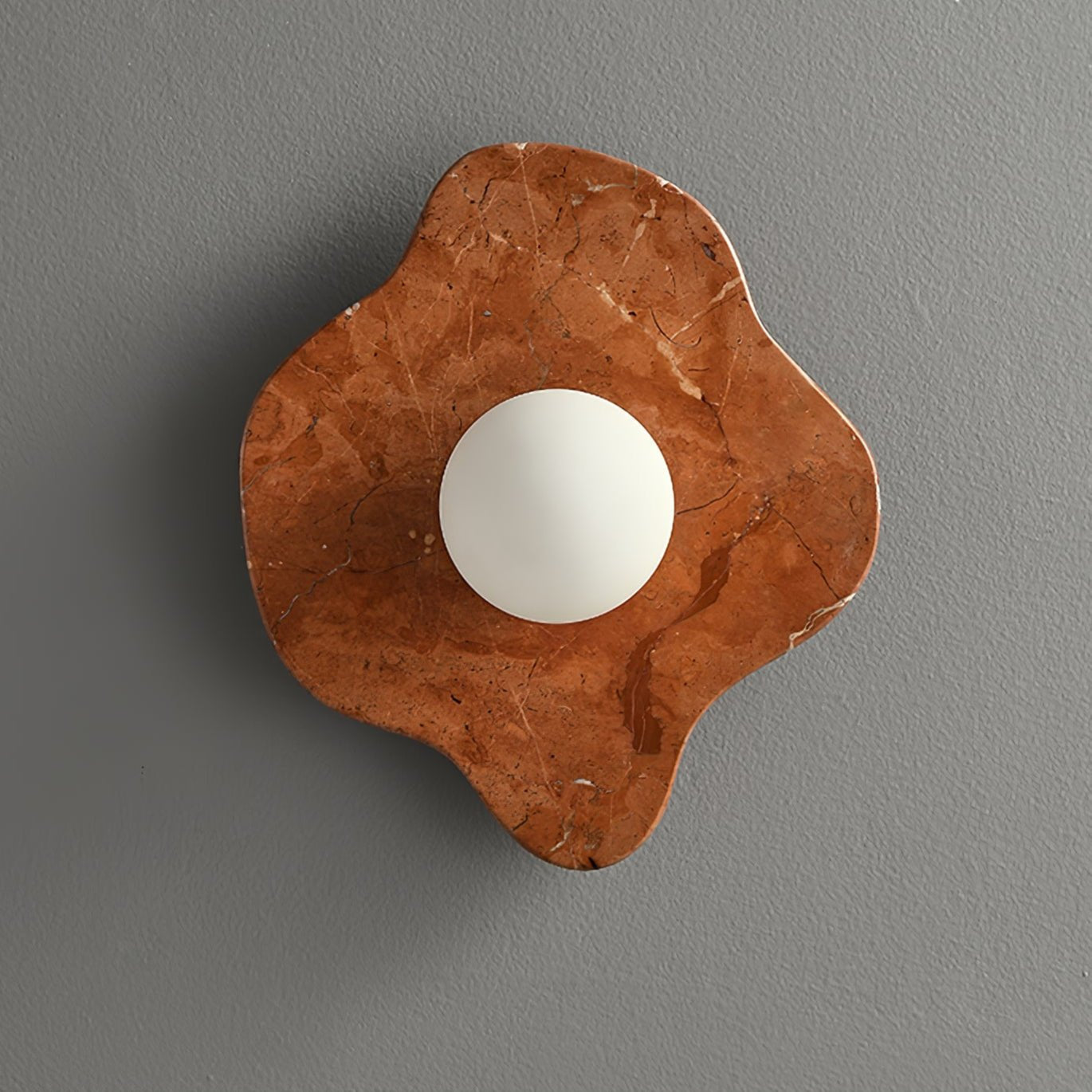 Bloom Rustic Marble Wall Lamp - Letslighting
