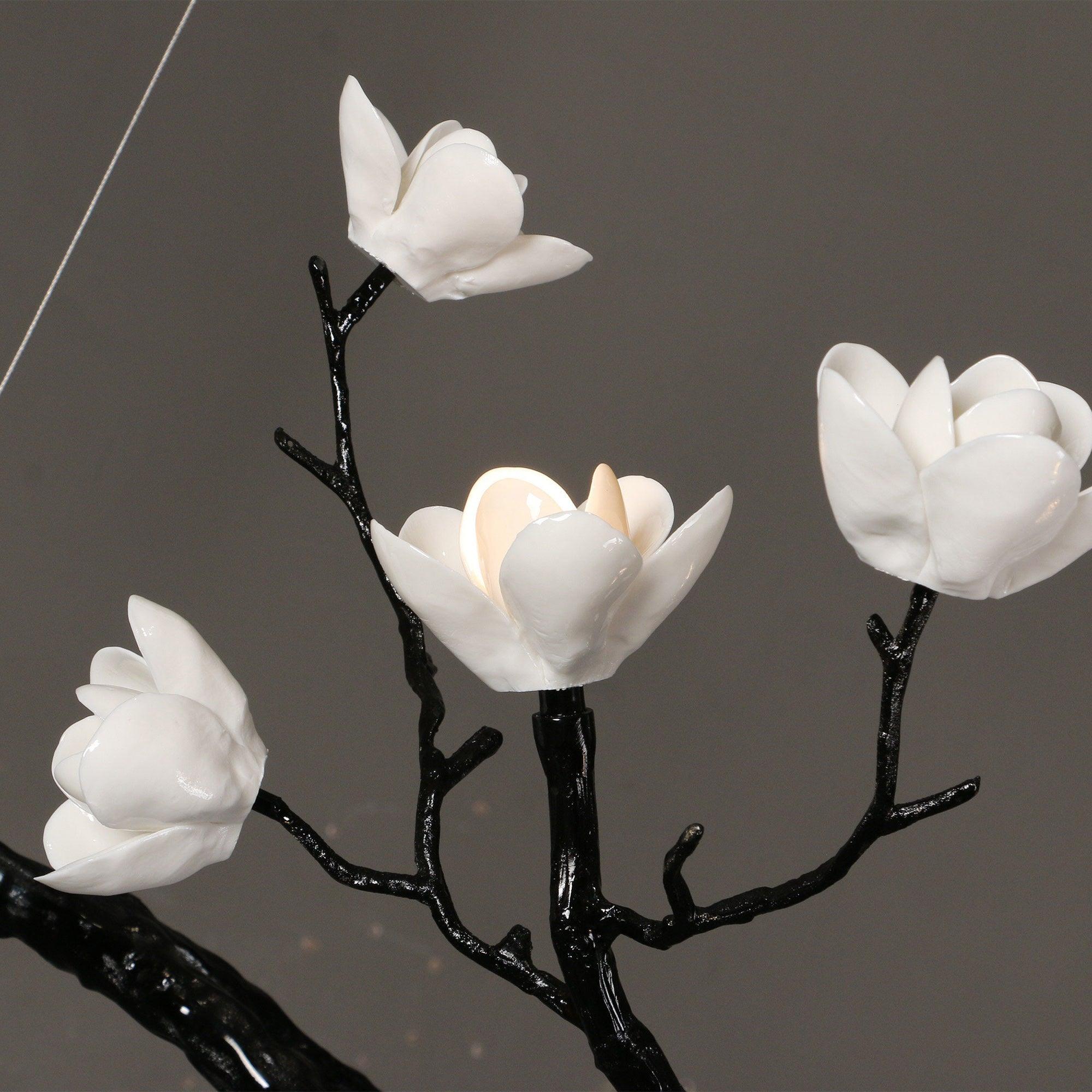 Ceramic Flower Chandelier - Letslighting
