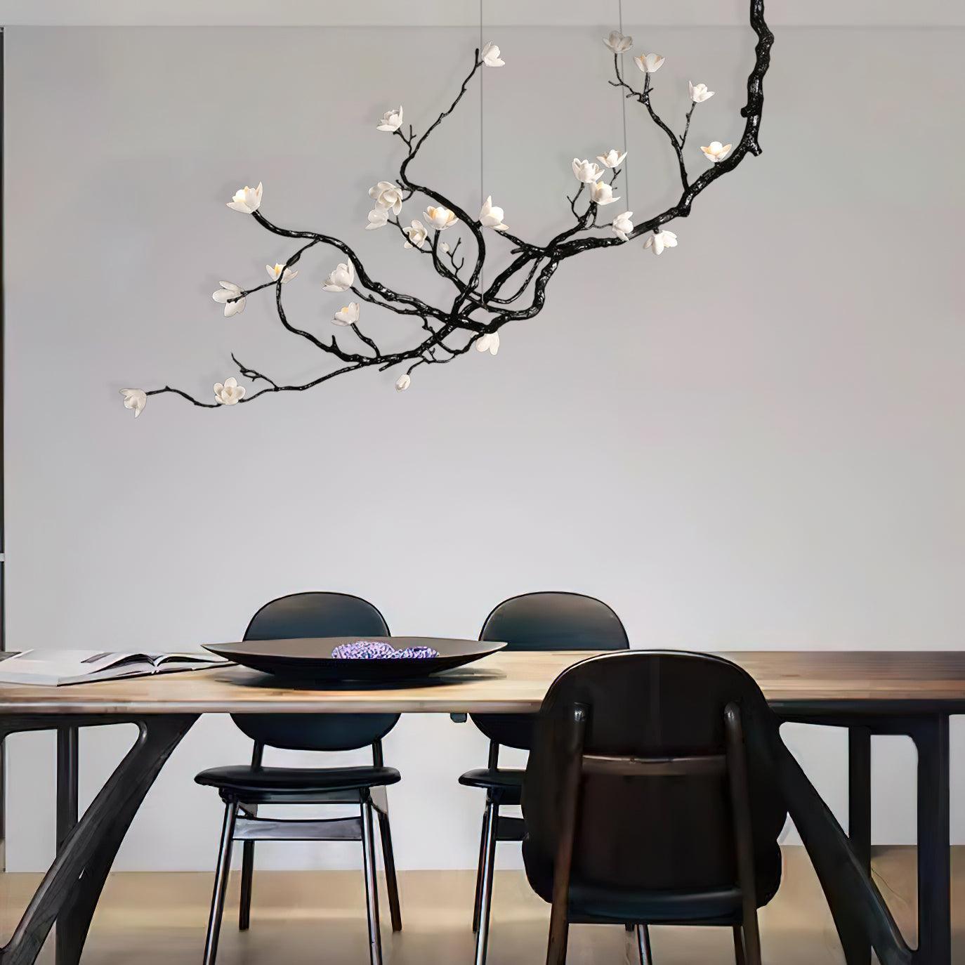 Ceramic Flower Chandelier - Letslighting