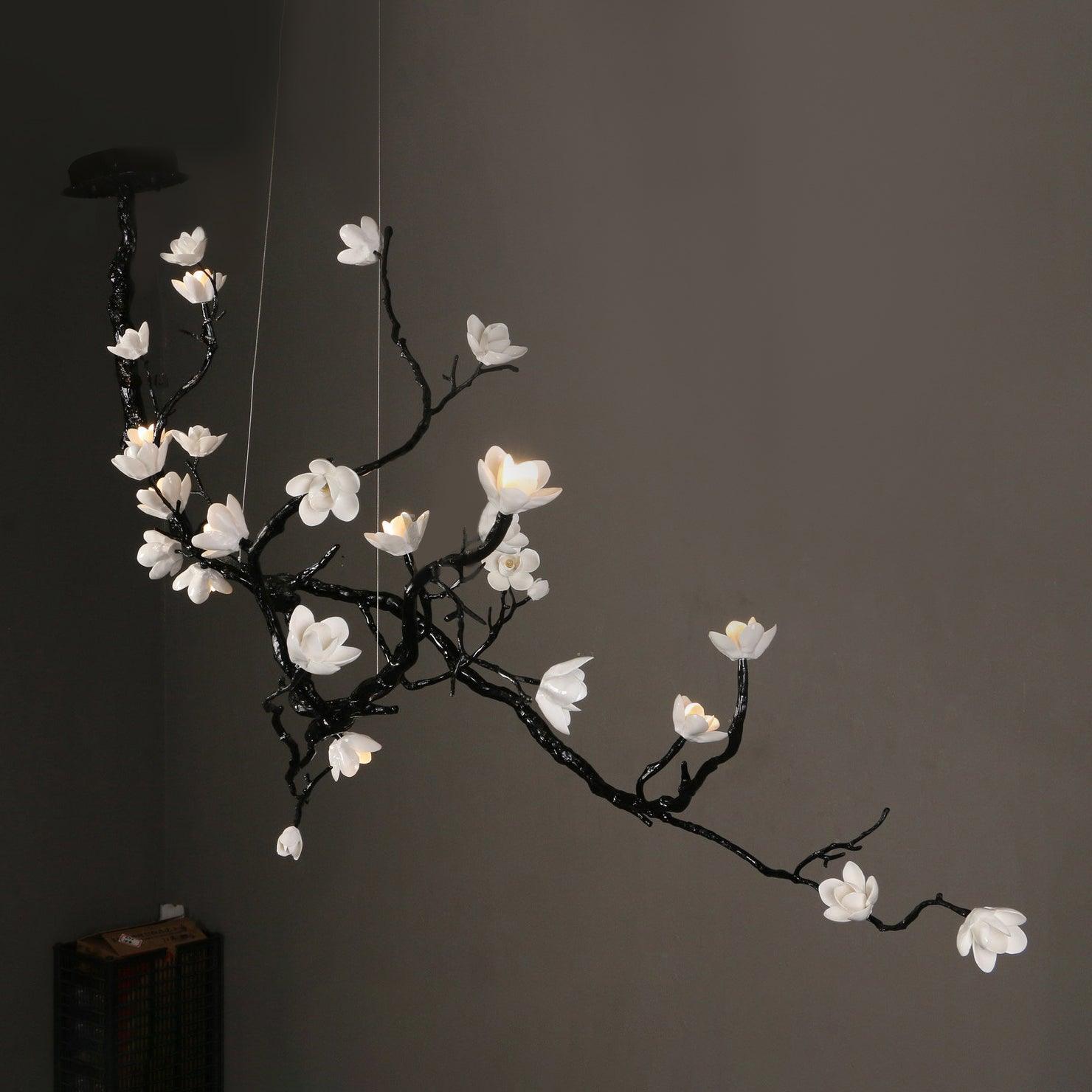 Ceramic Flower Chandelier - Letslighting