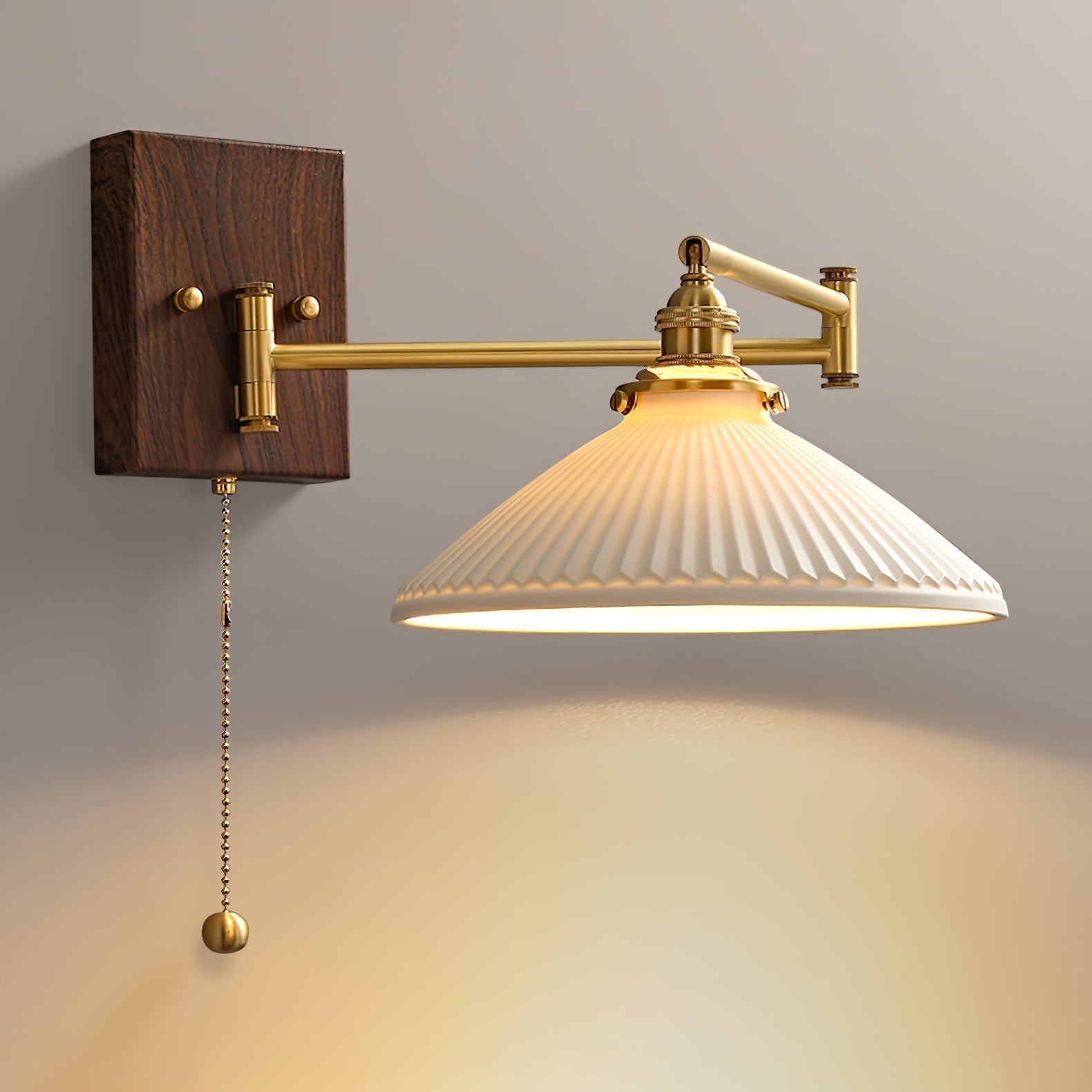 Ceramic Geometry Wall Lamp - Letslighting