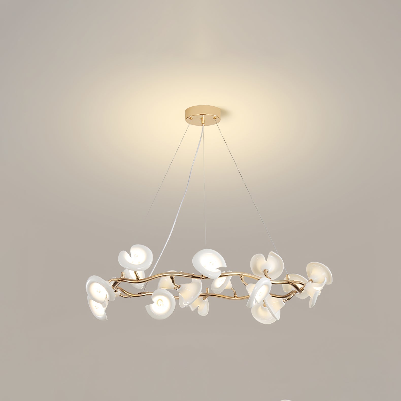 Aurora Chandelier Blossom Branch Elegant - Letslighting