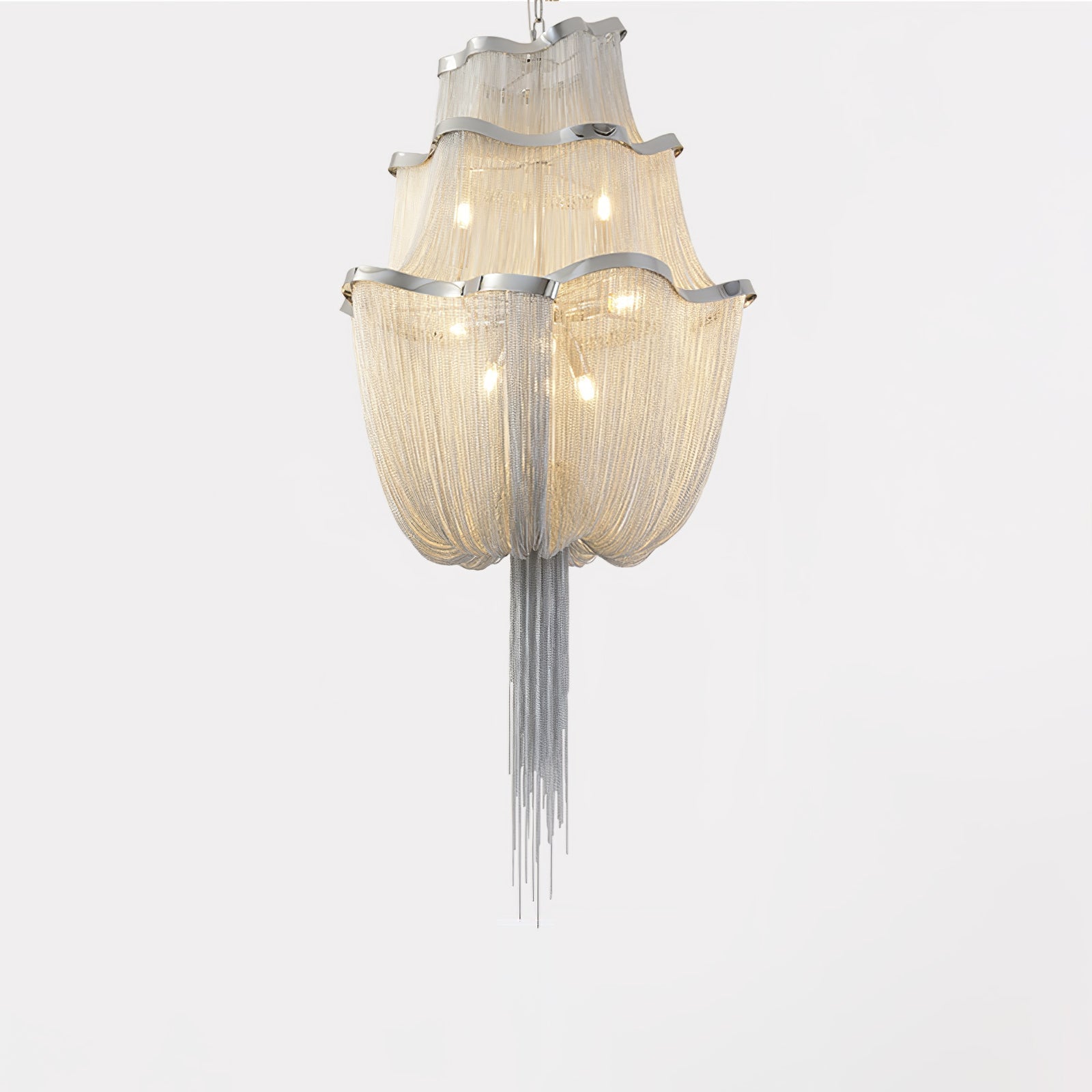Chains Shimmering Chandelier - Letslighting