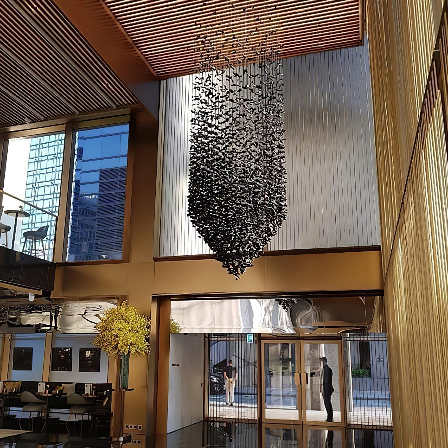 Arsilus Charcoal Stone Sculptural Chandelier - Letslighting