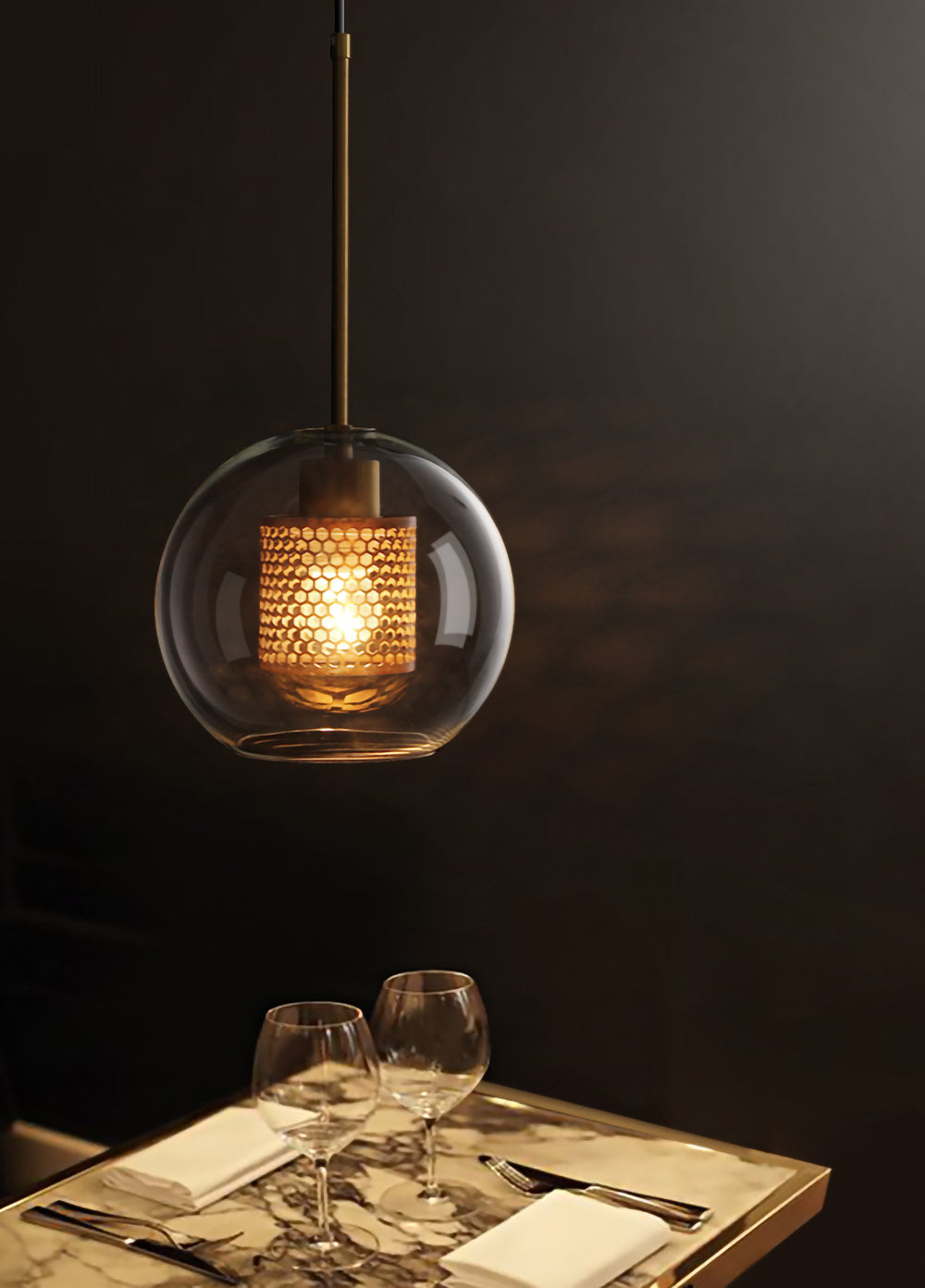 Chiswick Glass Pendant Light - Letslighting