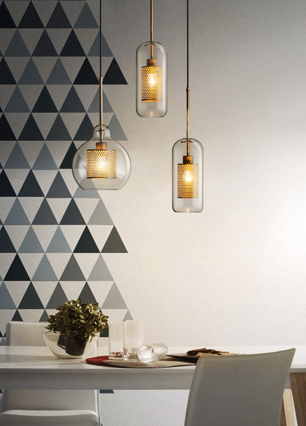 Chiswick Glass Pendant Light - Letslighting