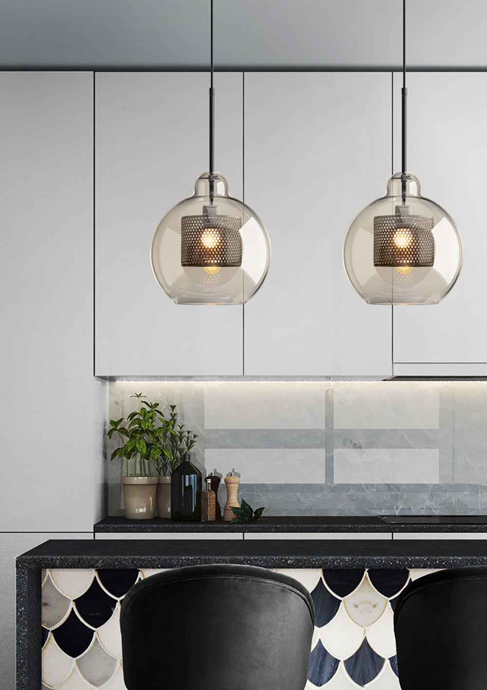 Chiswick Glass Pendant Light - Letslighting