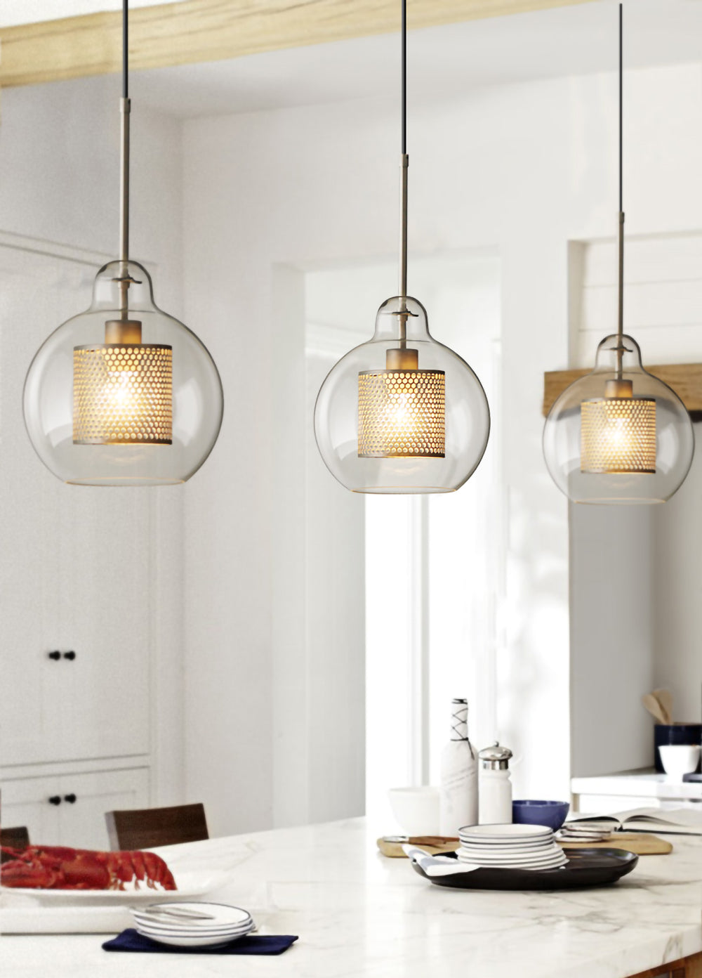 Chiswick Glass Pendant Light - Letslighting