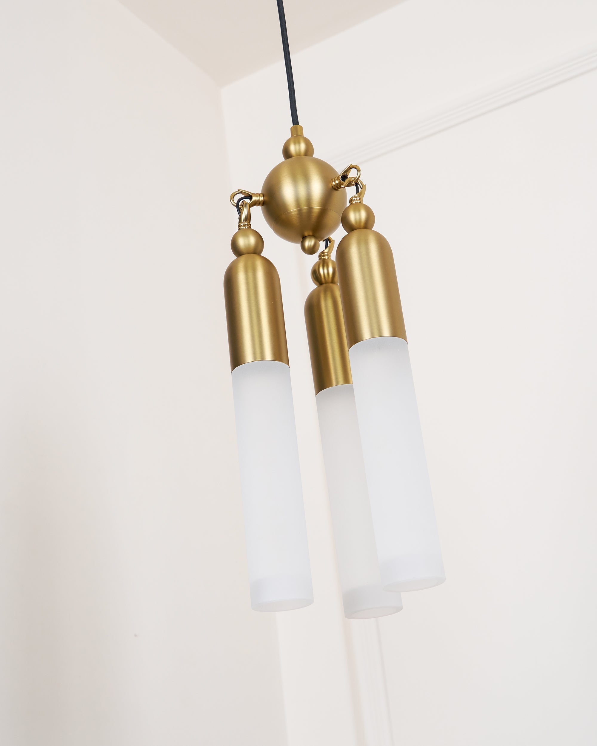 Tilt Modern Minimalist Metal Acrylic Pendant Lamp - Lamp Copper