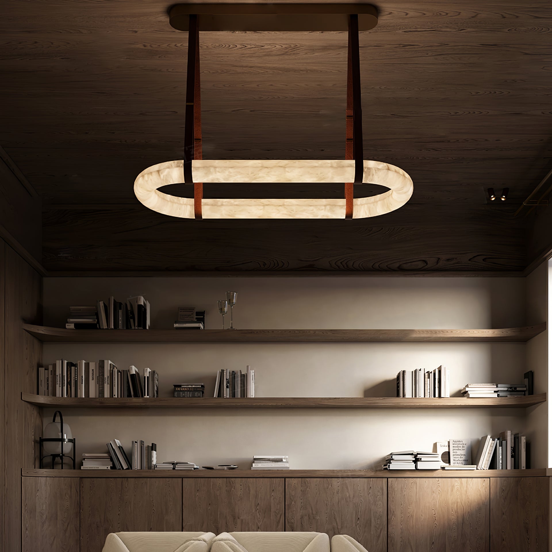 Nerina Alabaster Pendant Light - Letslighting