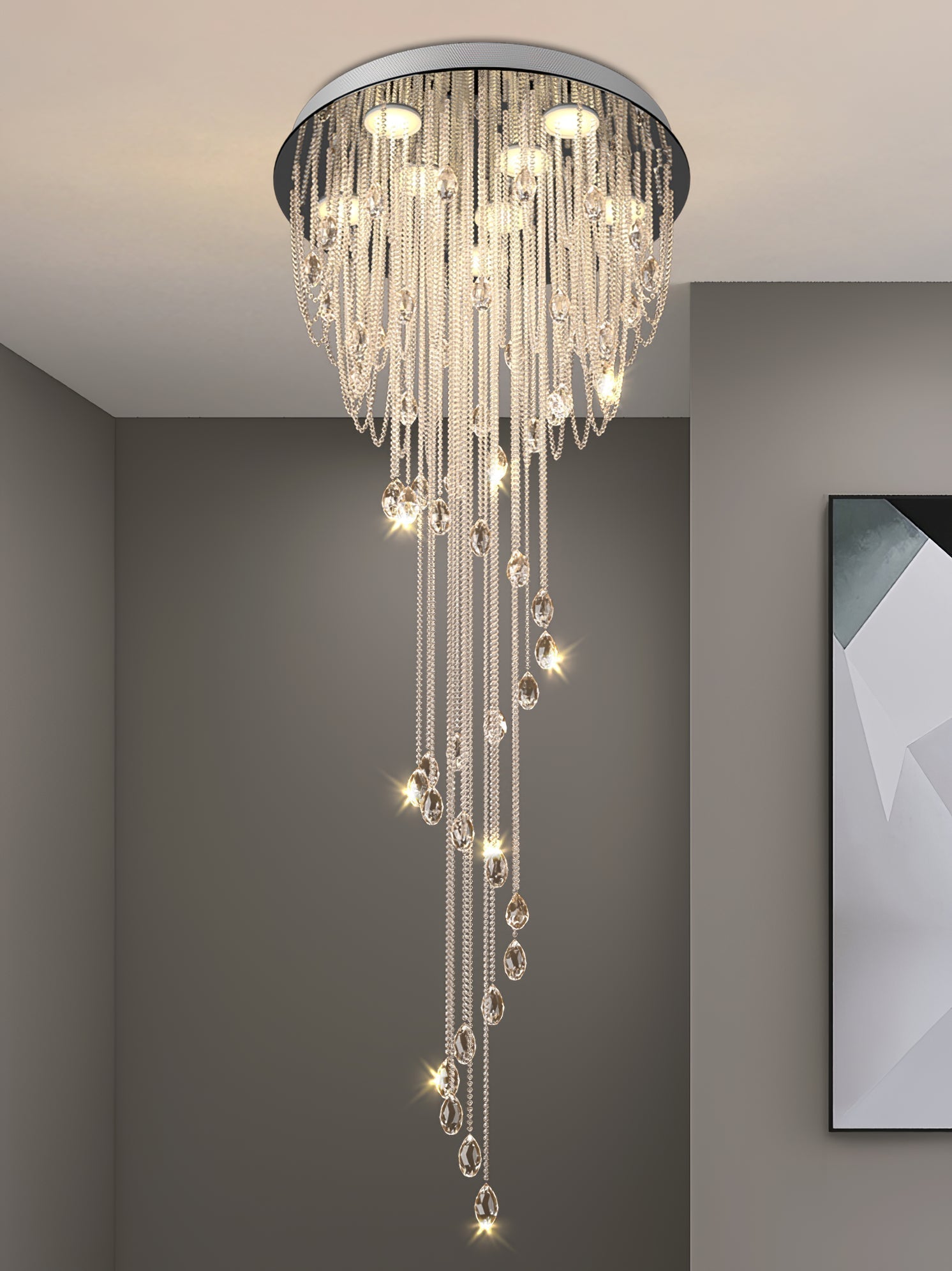 Classic Symphony Spiral Chandelier - Letslighting