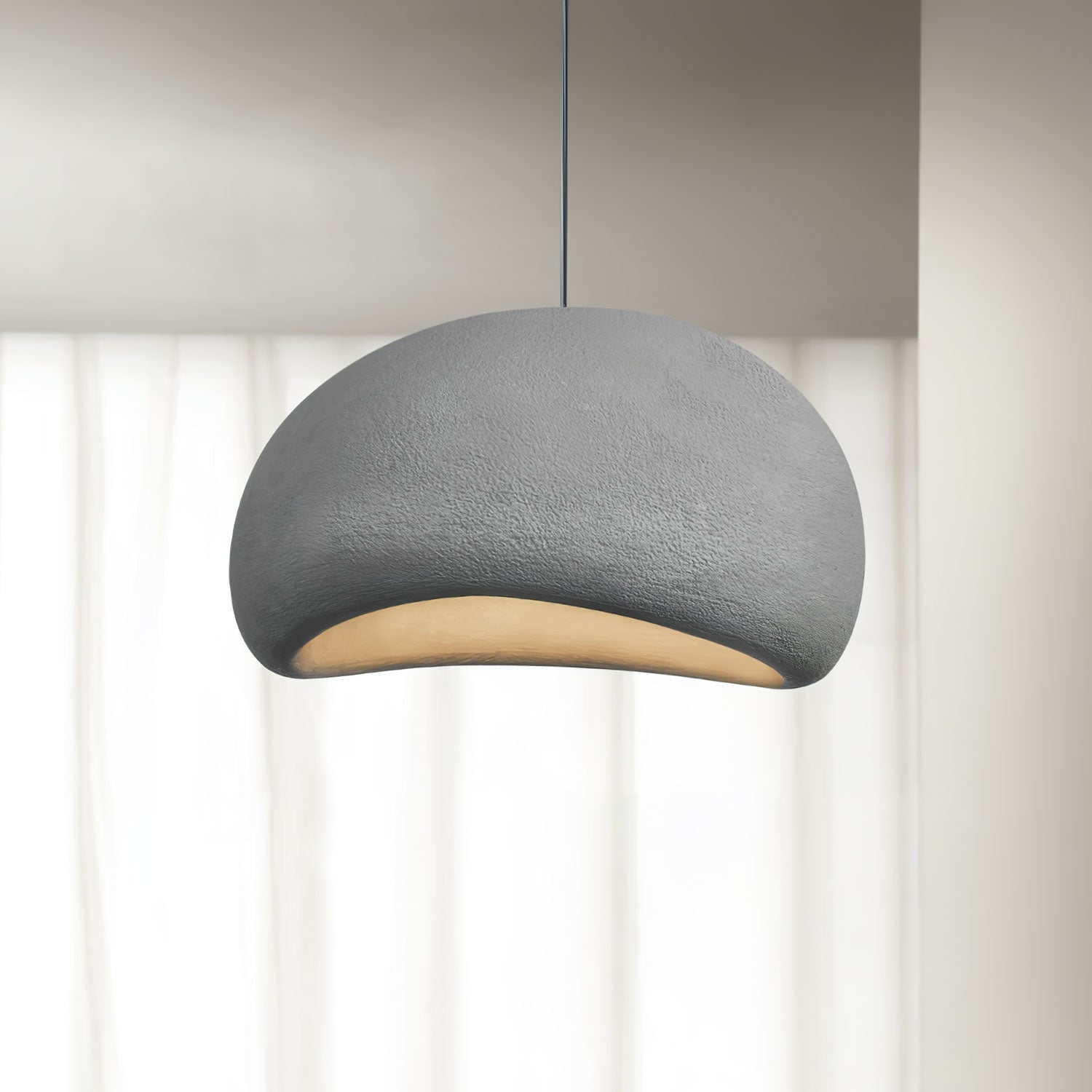 Ivinan Minimalist Cloud Style B Metal Pendant Light - Letslighting