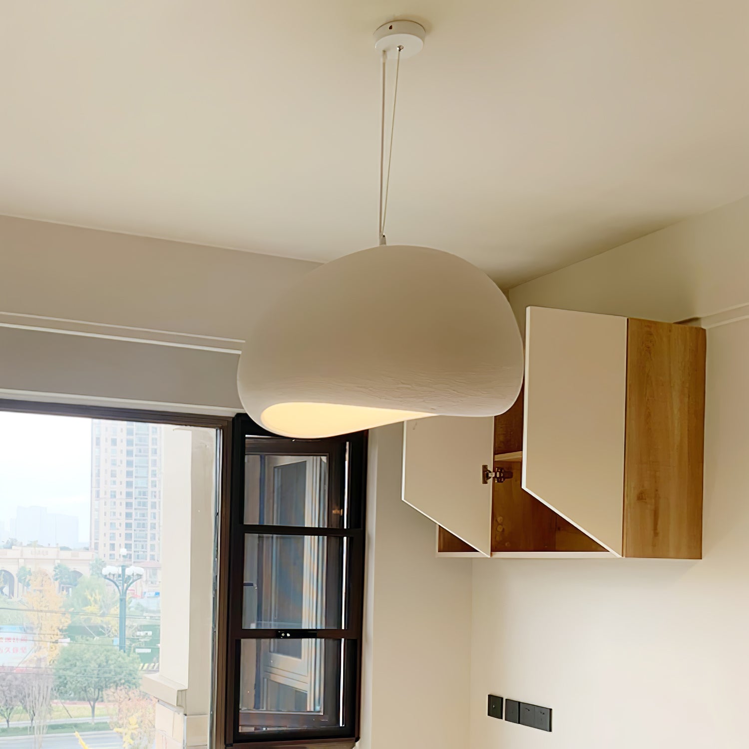 Ivinan Minimalist Cloud Style B Metal Pendant Light - Letslighting