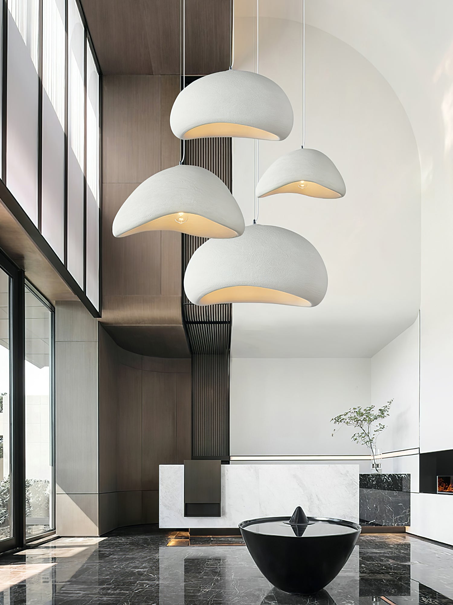 Ivinan Minimalist Cloud Style B Metal Pendant Light - Letslighting