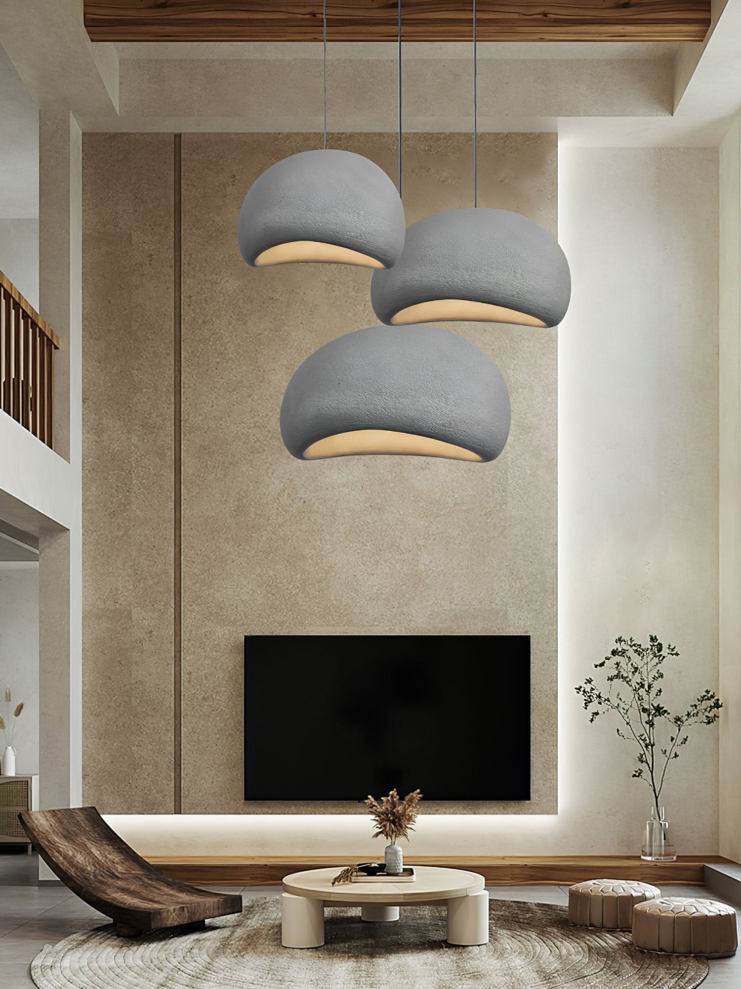 Ivinan Minimalist Cloud Style B Metal Pendant Light - Letslighting
