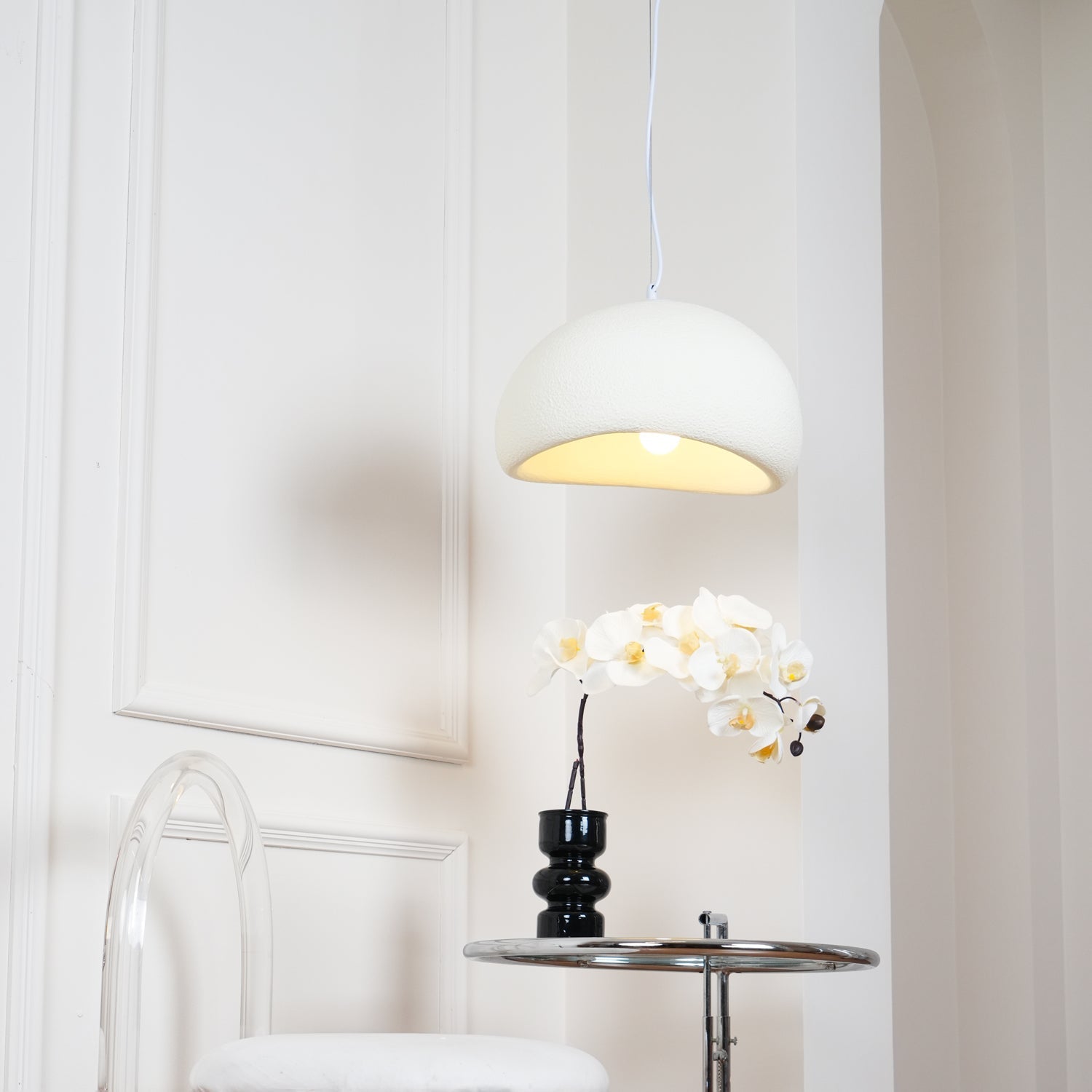 Ivinan Minimalist Cloud Style B Metal Pendant Light - Letslighting