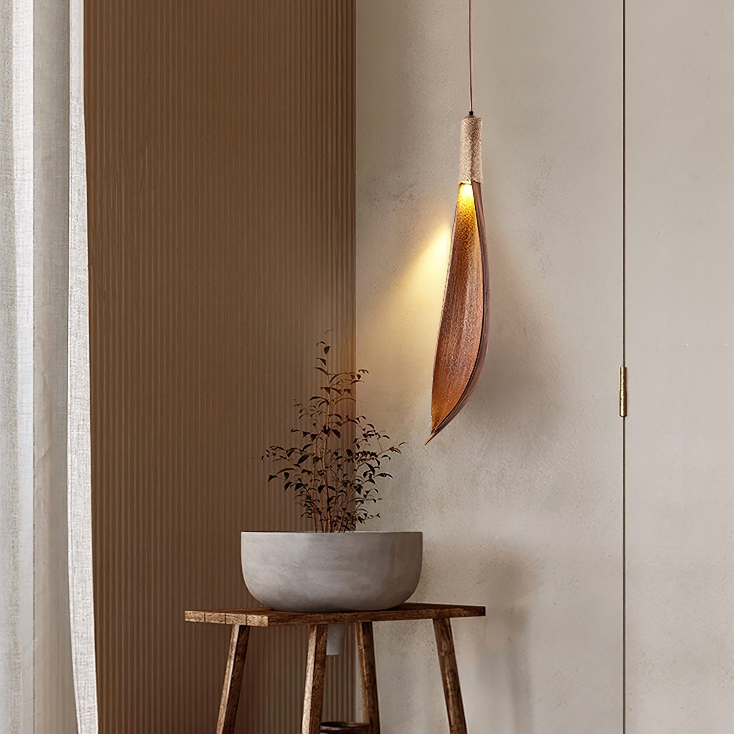 Cocoa Leaf Pendant Lamp - Letslighting