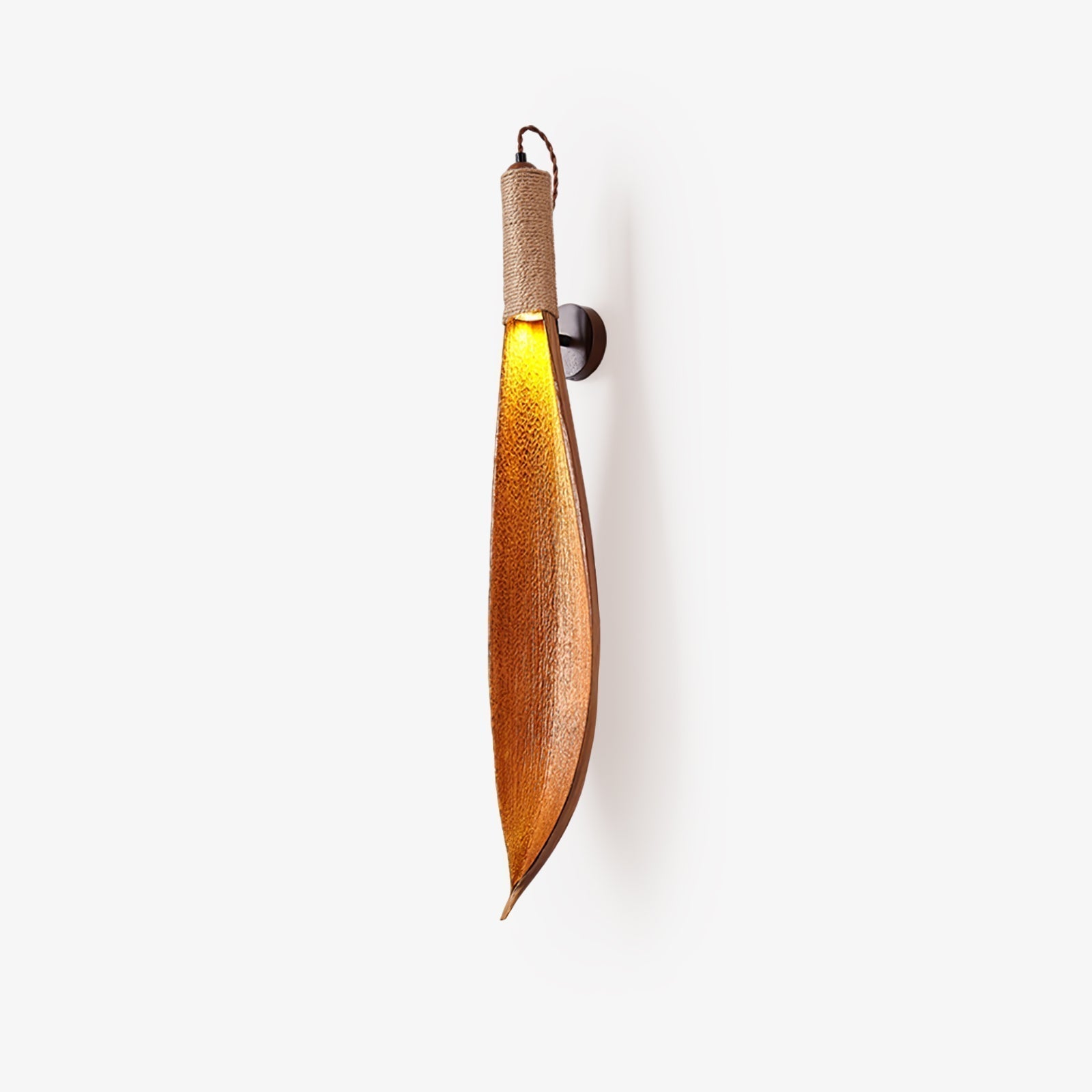 Cocoa Leaf Wall Sconce - Letslighting