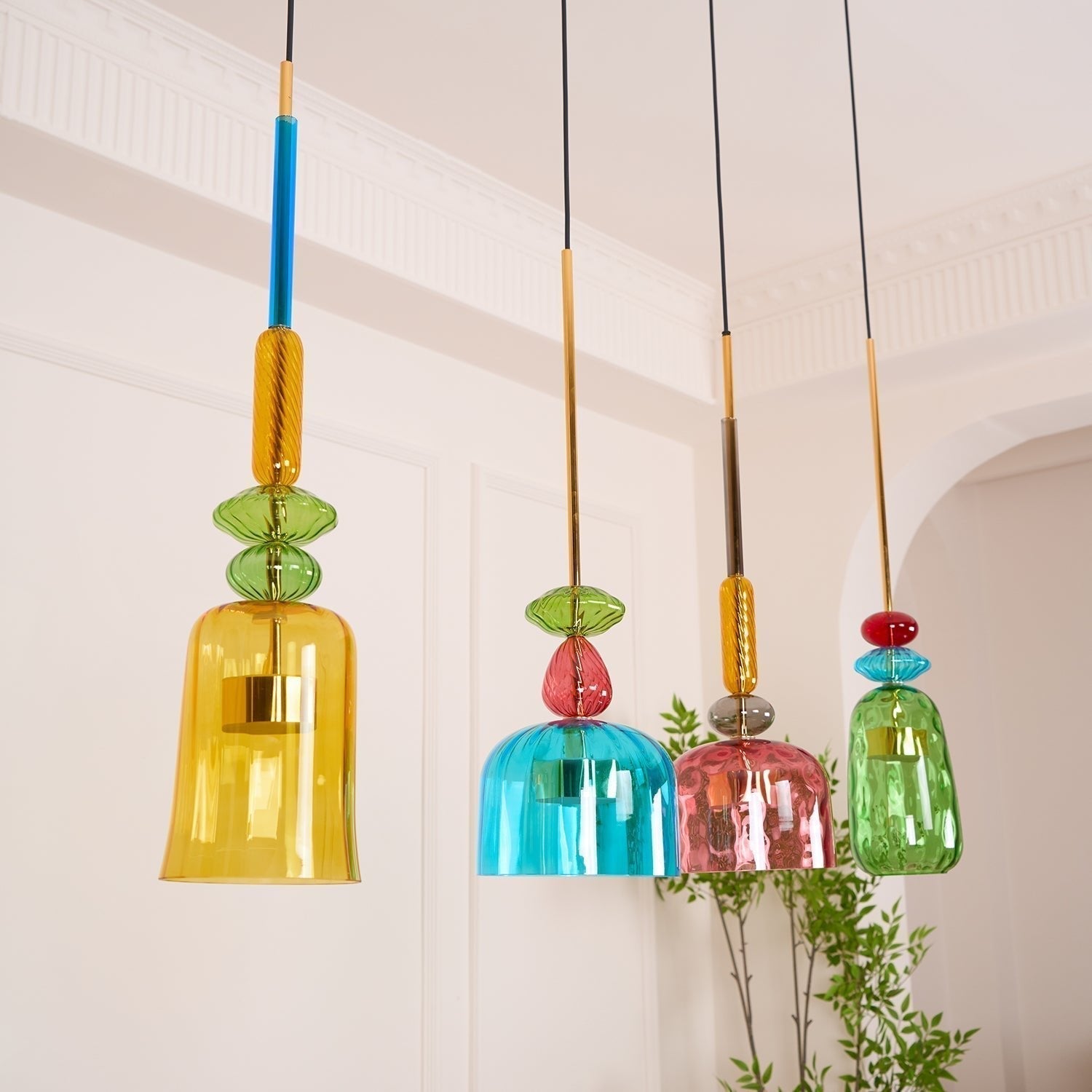 Muse Bohemian Glass Pendant Lamp - Letslighting