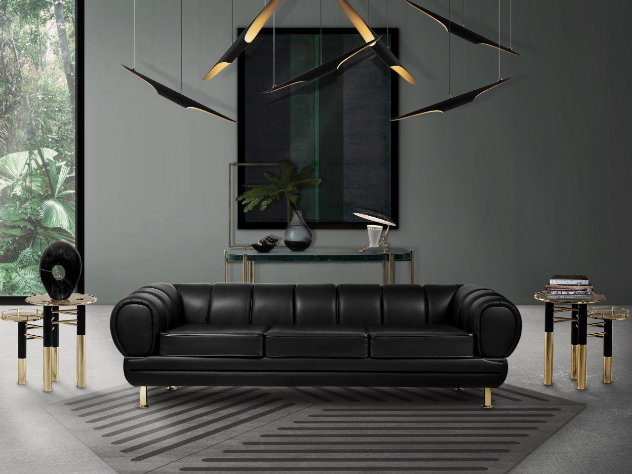 Coltrane Pipe Pendant Lights - Letslighting