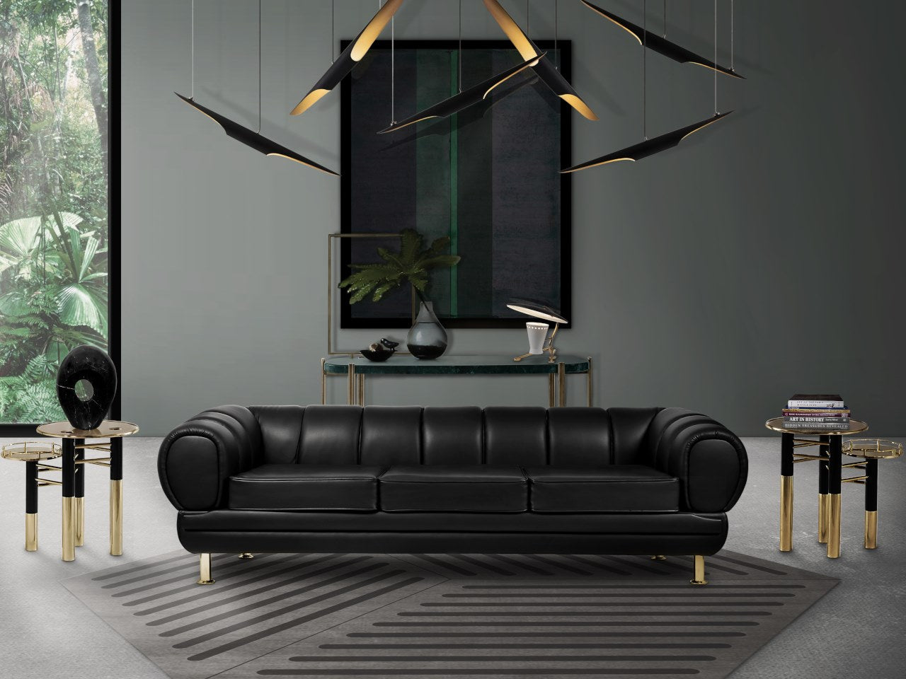 Coltrane Pipe Pendant Lights - Letslighting