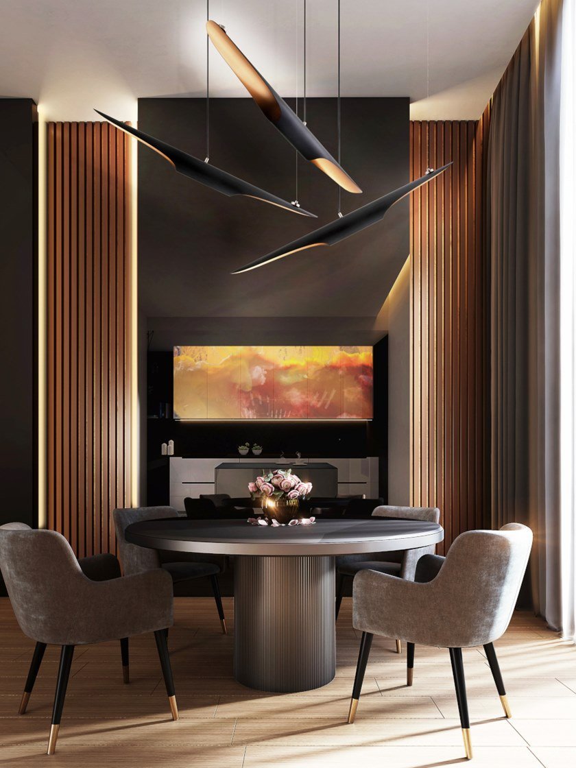 Coltrane Pipe Pendant Lights - Letslighting