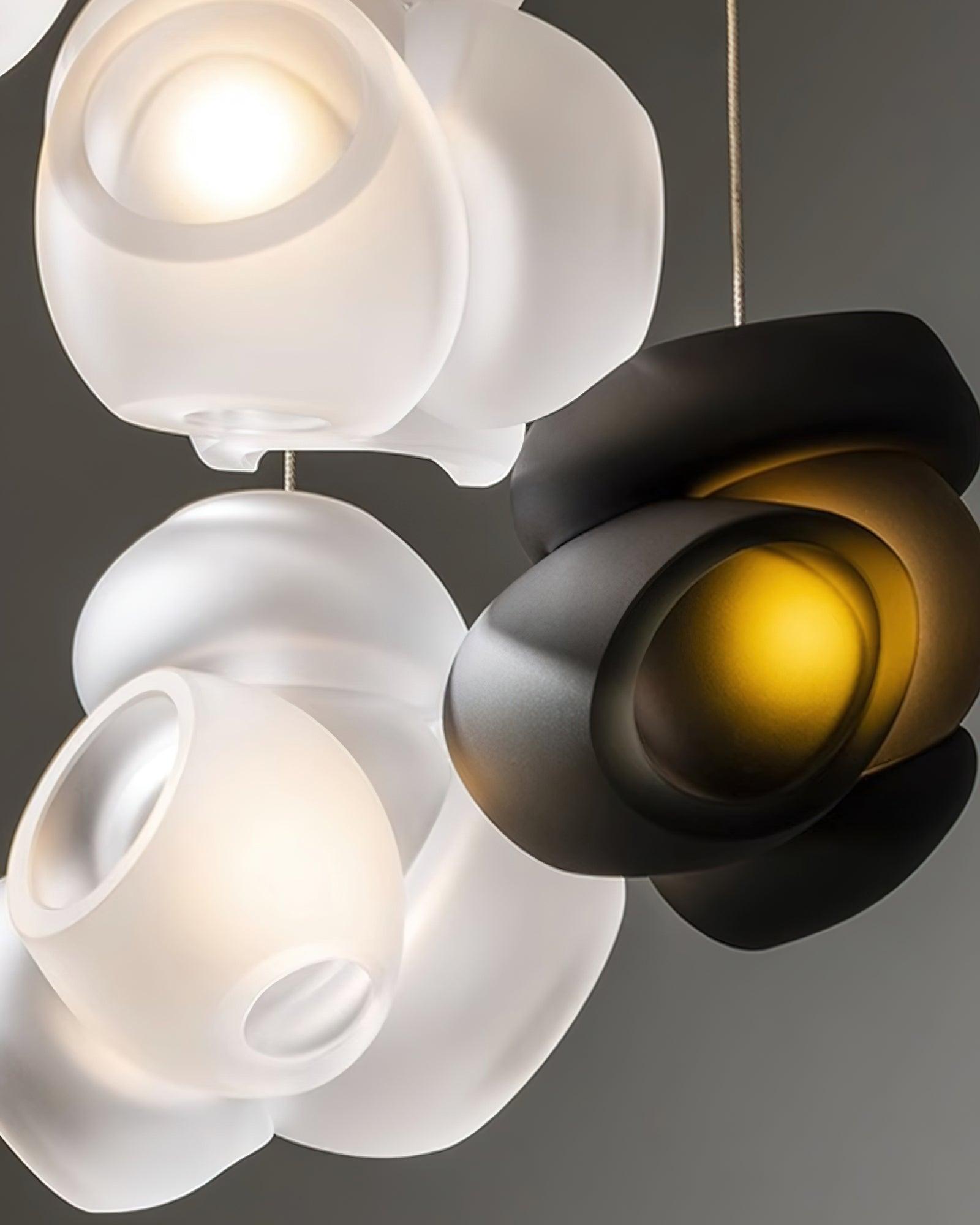 Zamarir Bubbles Cluster Metal Glass Pendant Light - Letslighting