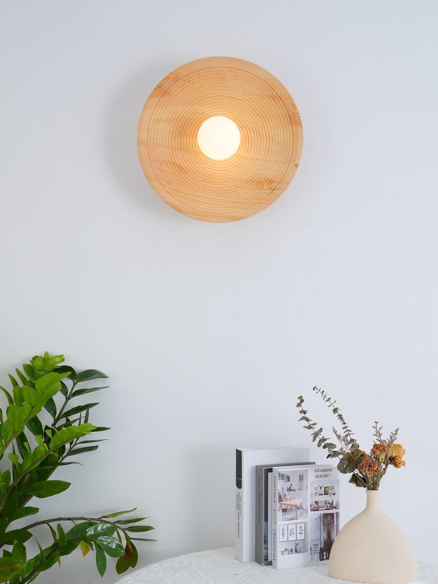 Lumina Contour Wooden Sconce - Letslighting