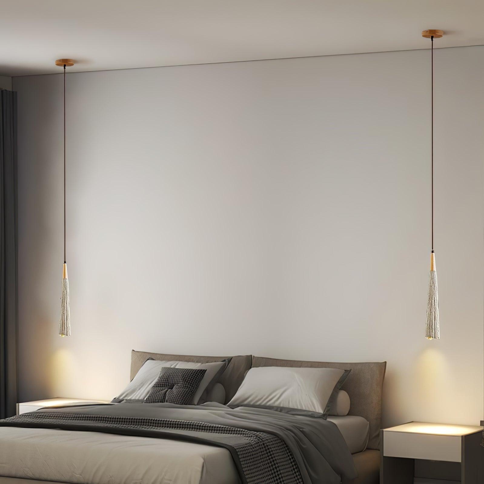 Concrete Pleated Pendant Lamp - Letslighting