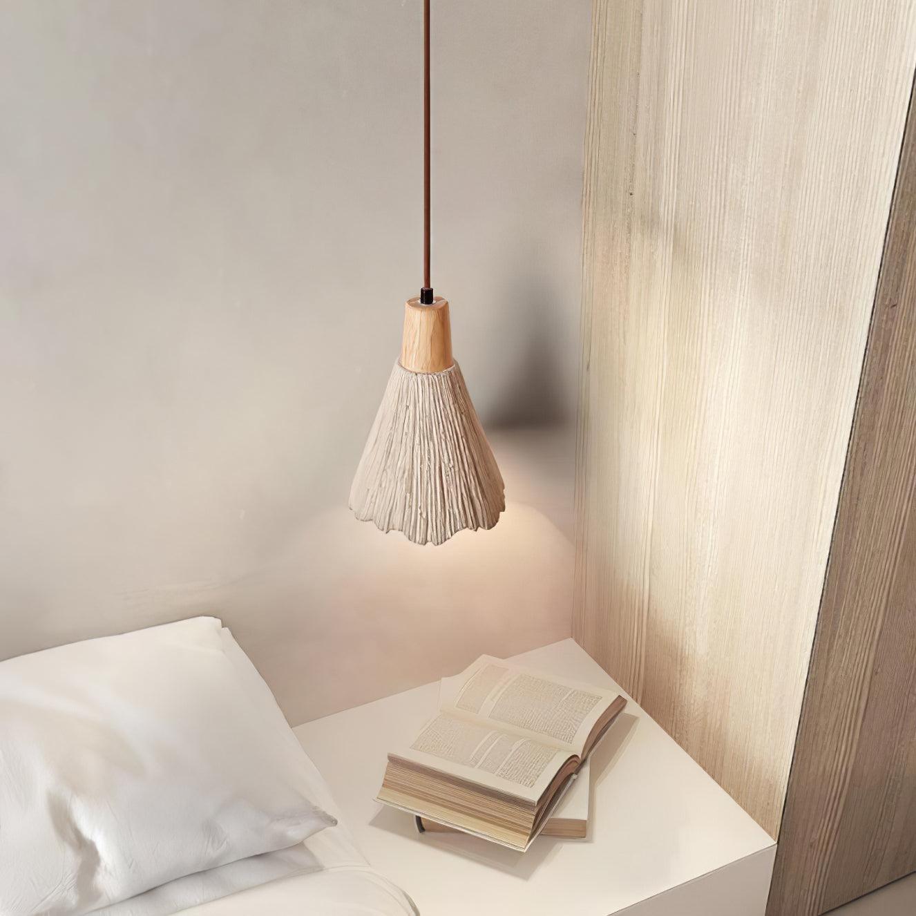 Concrete Pleated Pendant Lamp - Letslighting