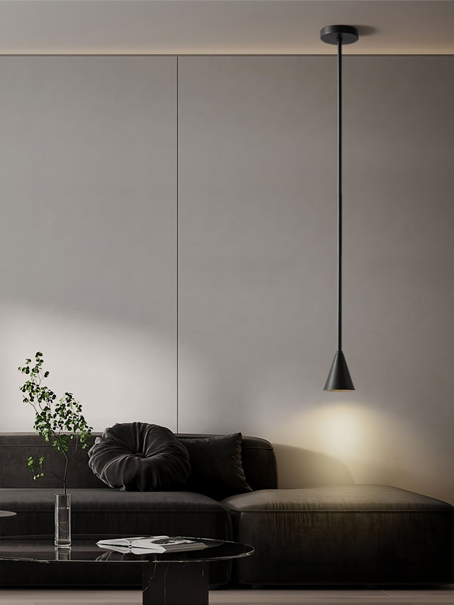 Conica Brass Pendant Light - Letslighting