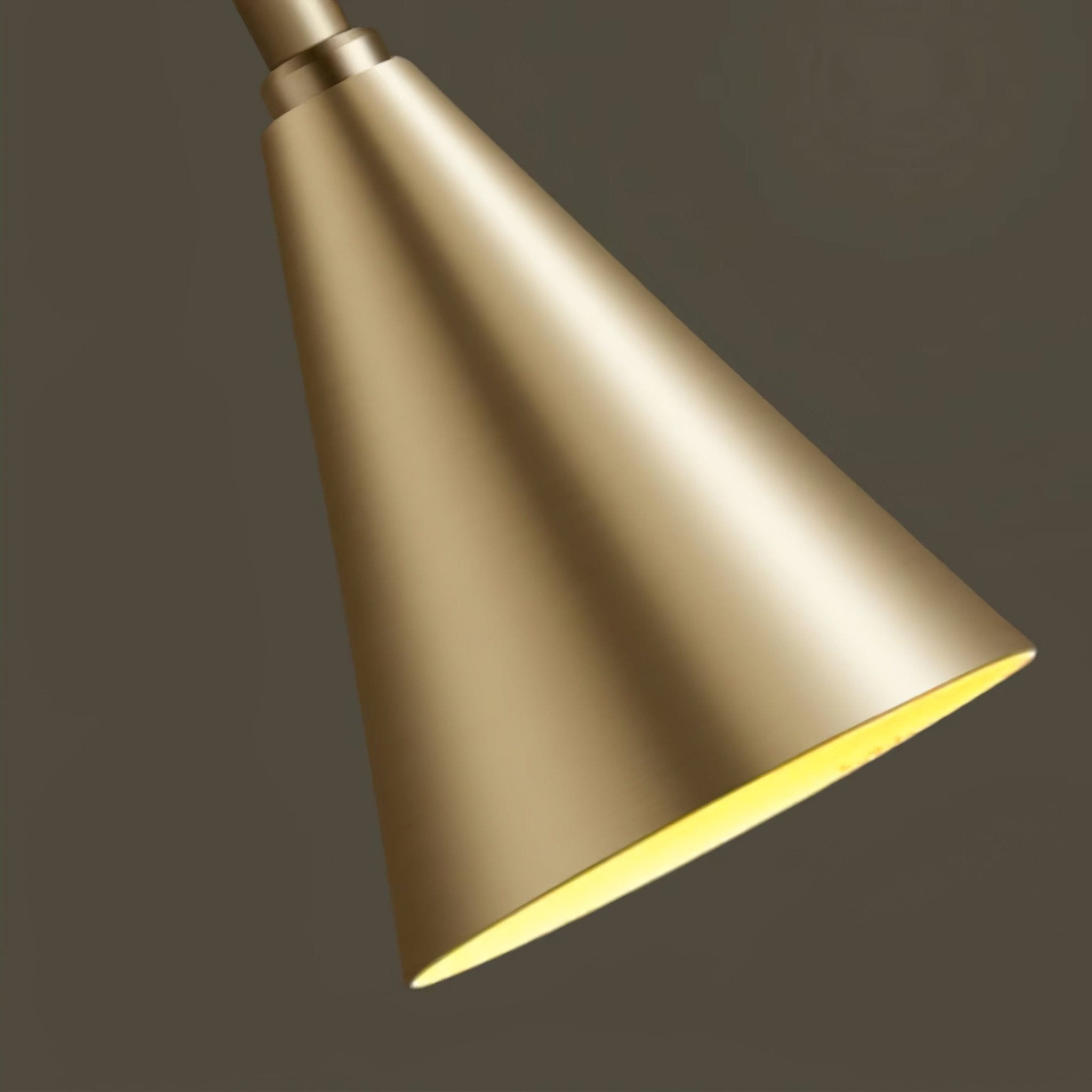 Conica Brass Pendant Light - Letslighting