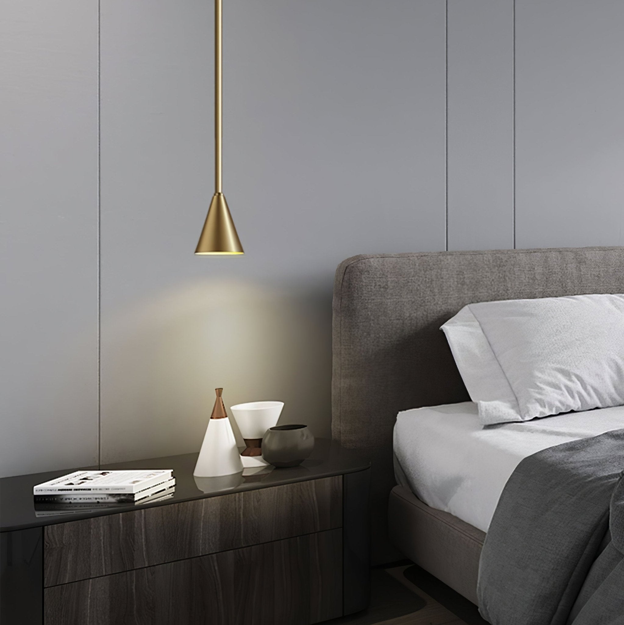 Conica Brass Pendant Light - Letslighting