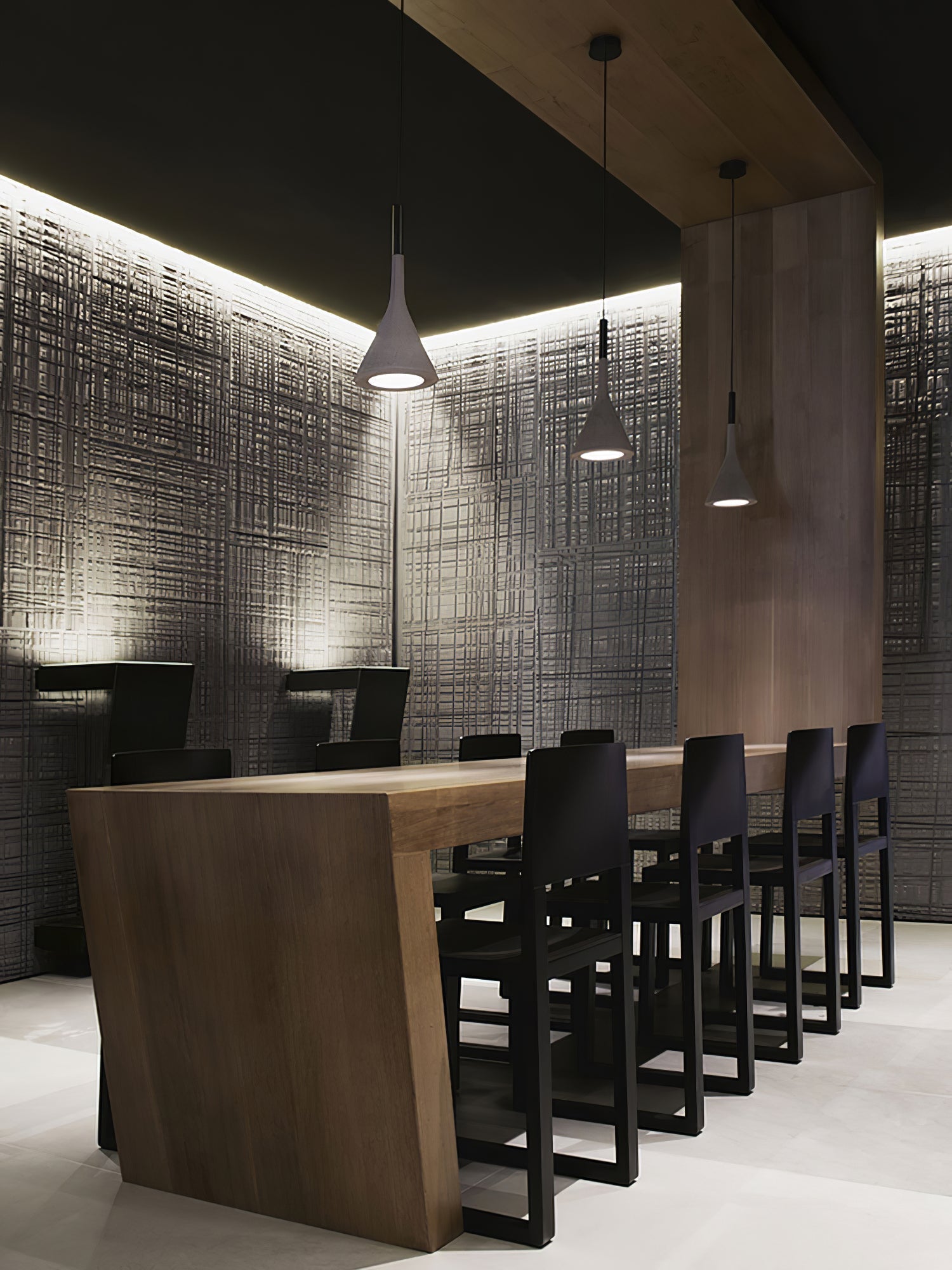 Conical Concrete Pendant Light - Letslighting