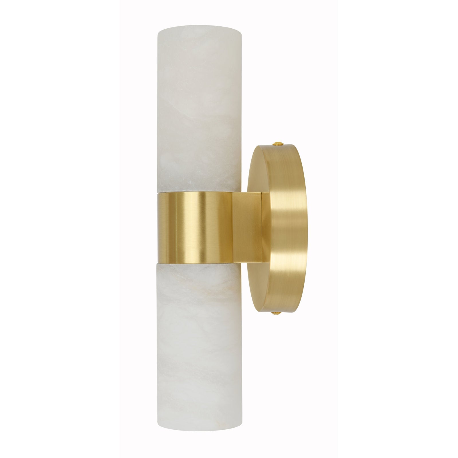 Alight Modern Minimalist Metal Alabaster Wall Lamp - Lamp Copper