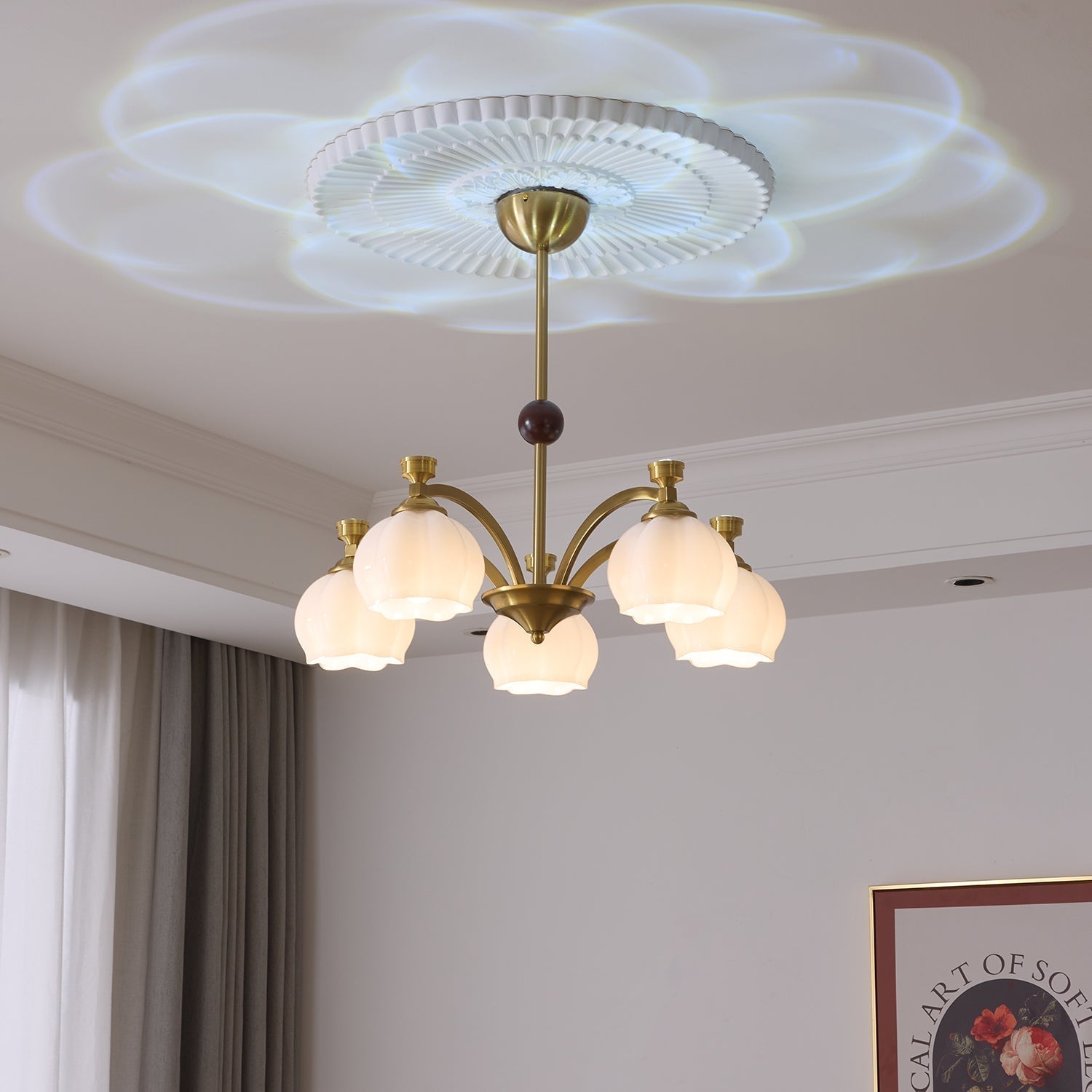 Corinne Arc Chandelier - Letslighting