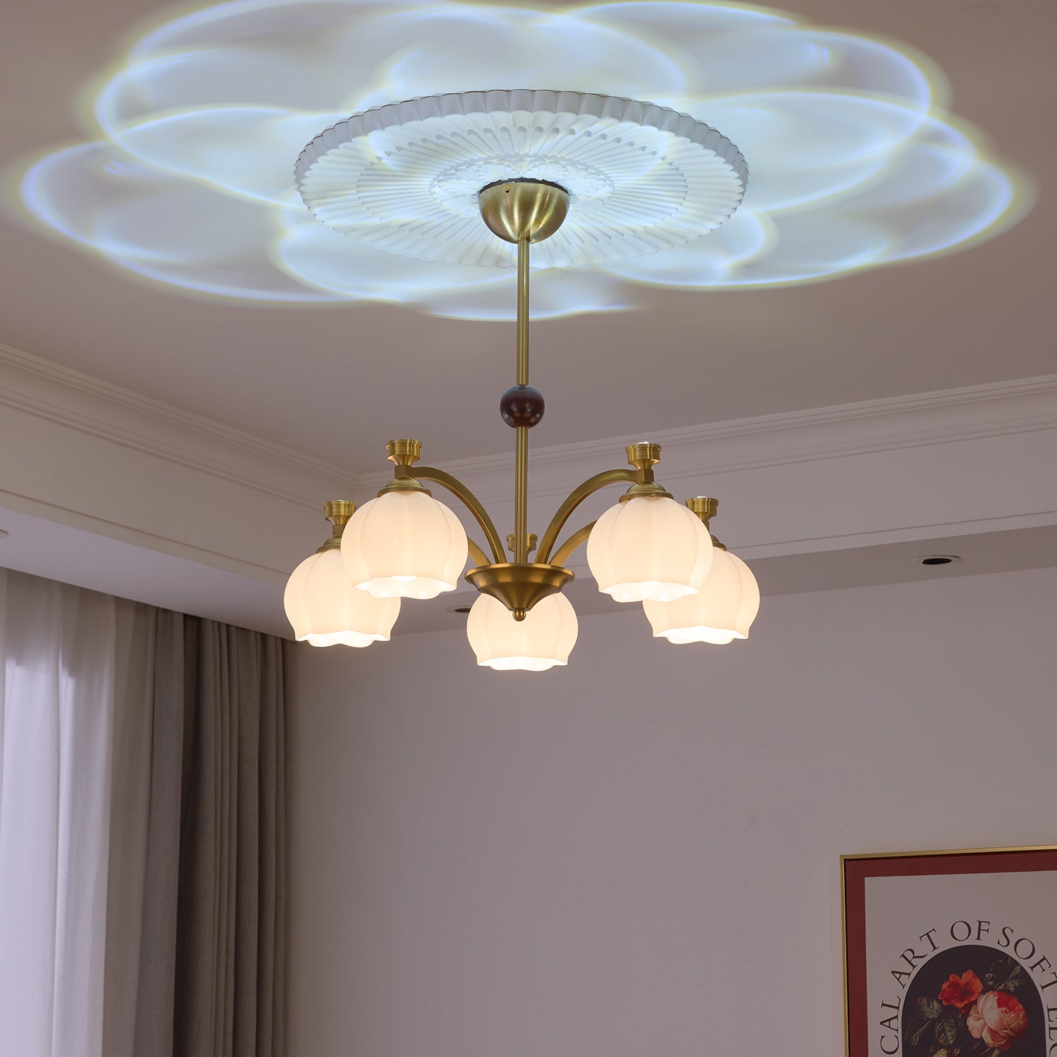Corinne Arc Chandelier - Letslighting