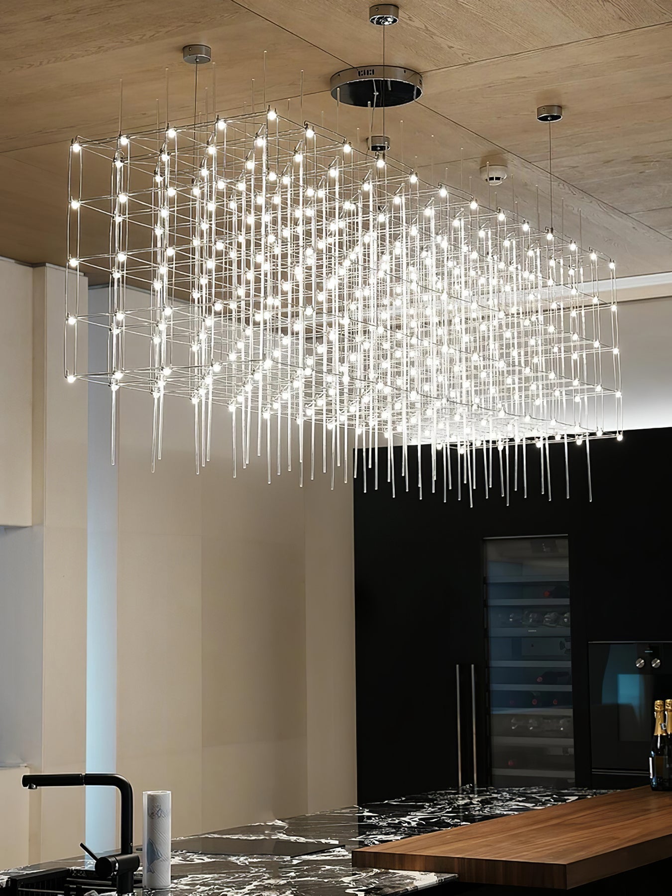 Cosmic Cube Pendant Light - Letslighting